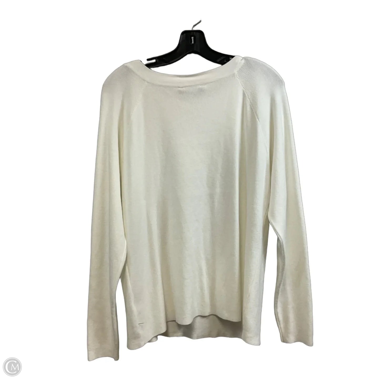 Sweater By Sioni In White, Size: Xl