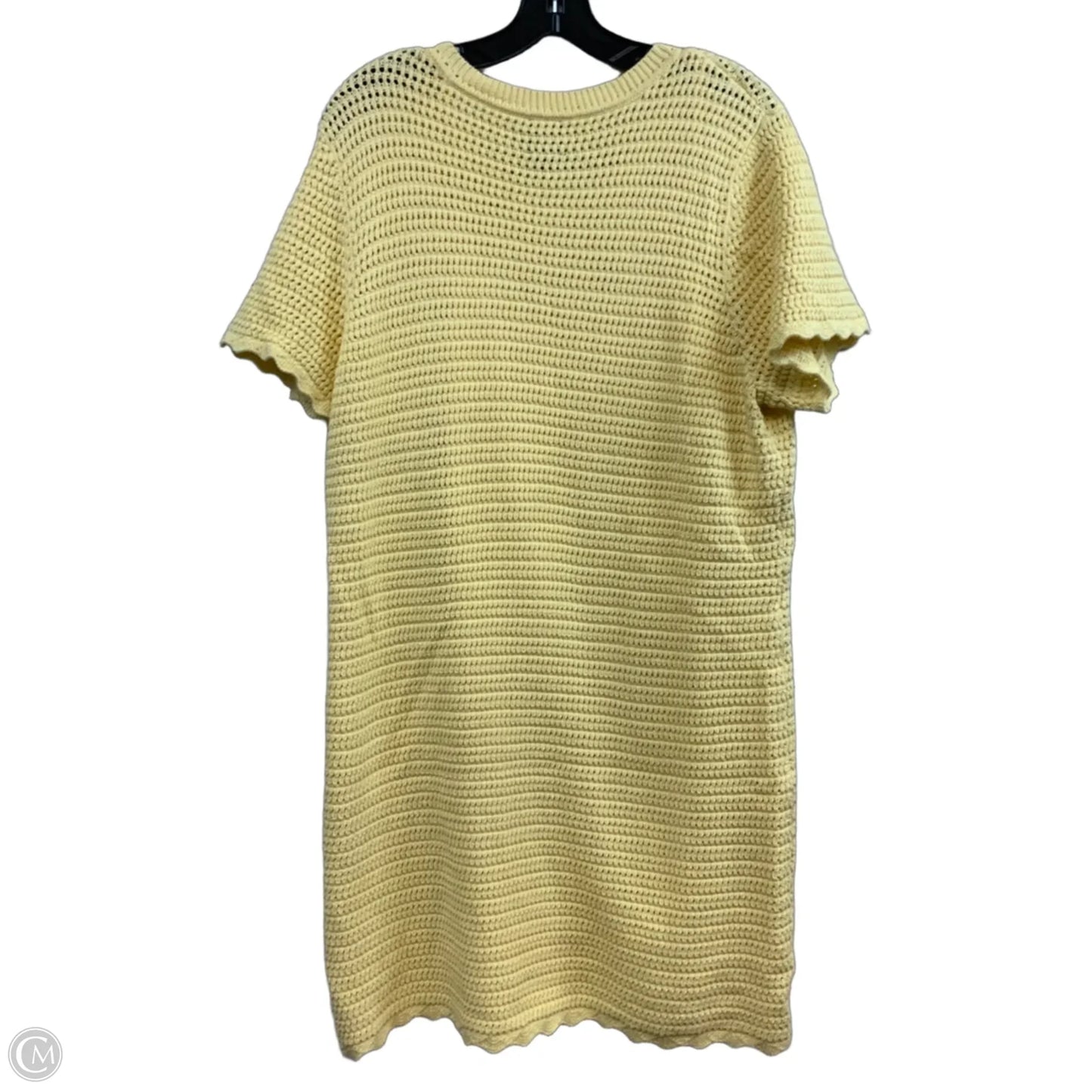 Dress Sweater By Gap In Yellow, Size: Xl