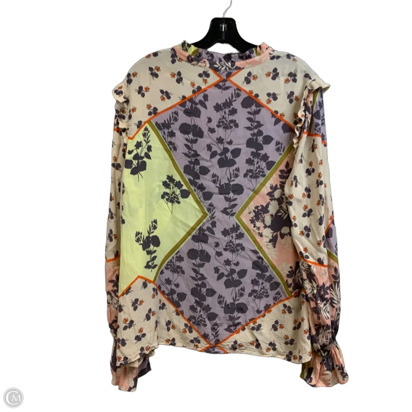 Blouse Long Sleeve By Sanctuary In Purple, Size: M