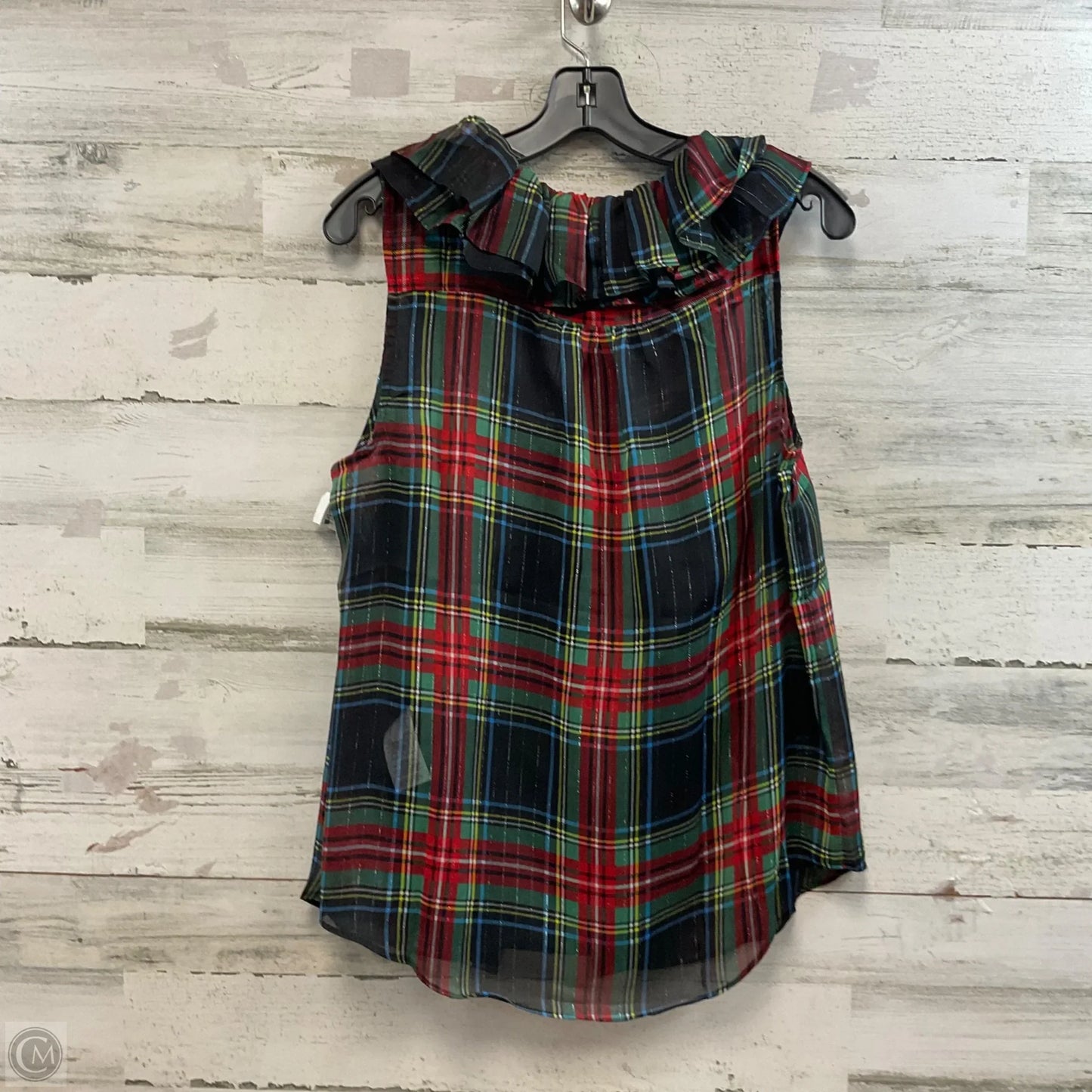 Blouse Sleeveless By J. Crew In Black, Size: M