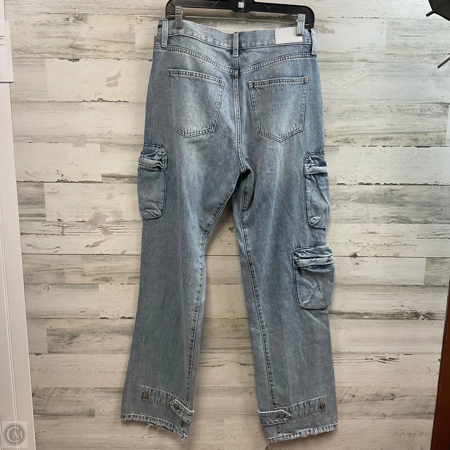 Jeans Straight By Pistola In Blue Denim, Size: 6