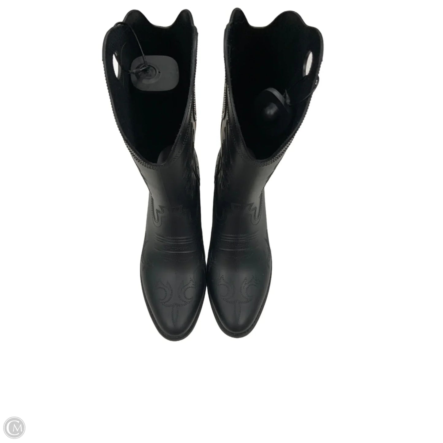 Boots Rain By No Boundaries In Black, Size: 10