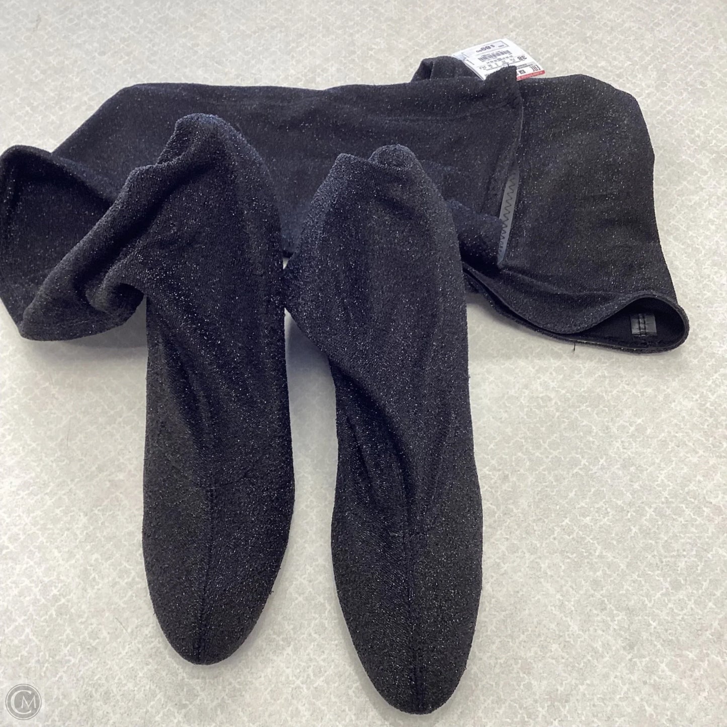 Boots Over-the-knee Heels By Zara In Black, Size: 7.5