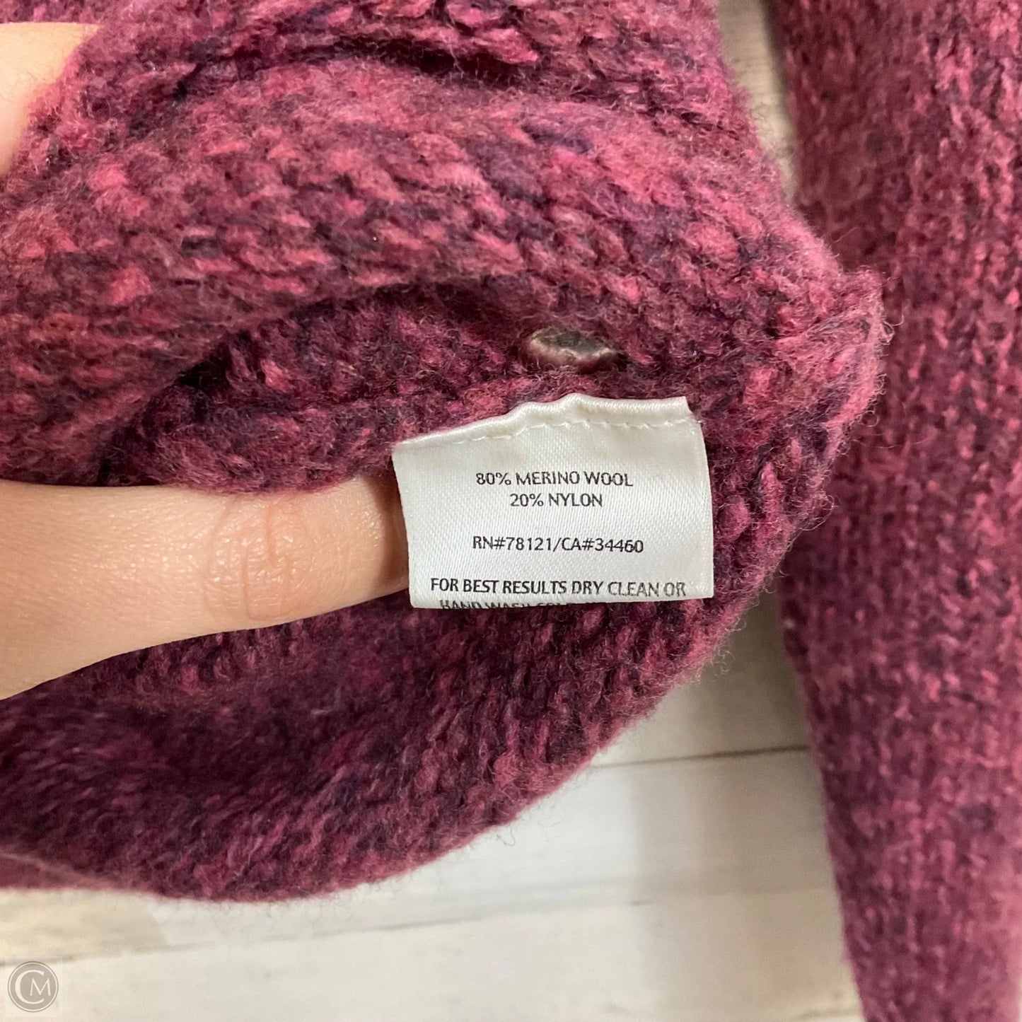 Sweater By Eileen Fisher In Purple, Size: S