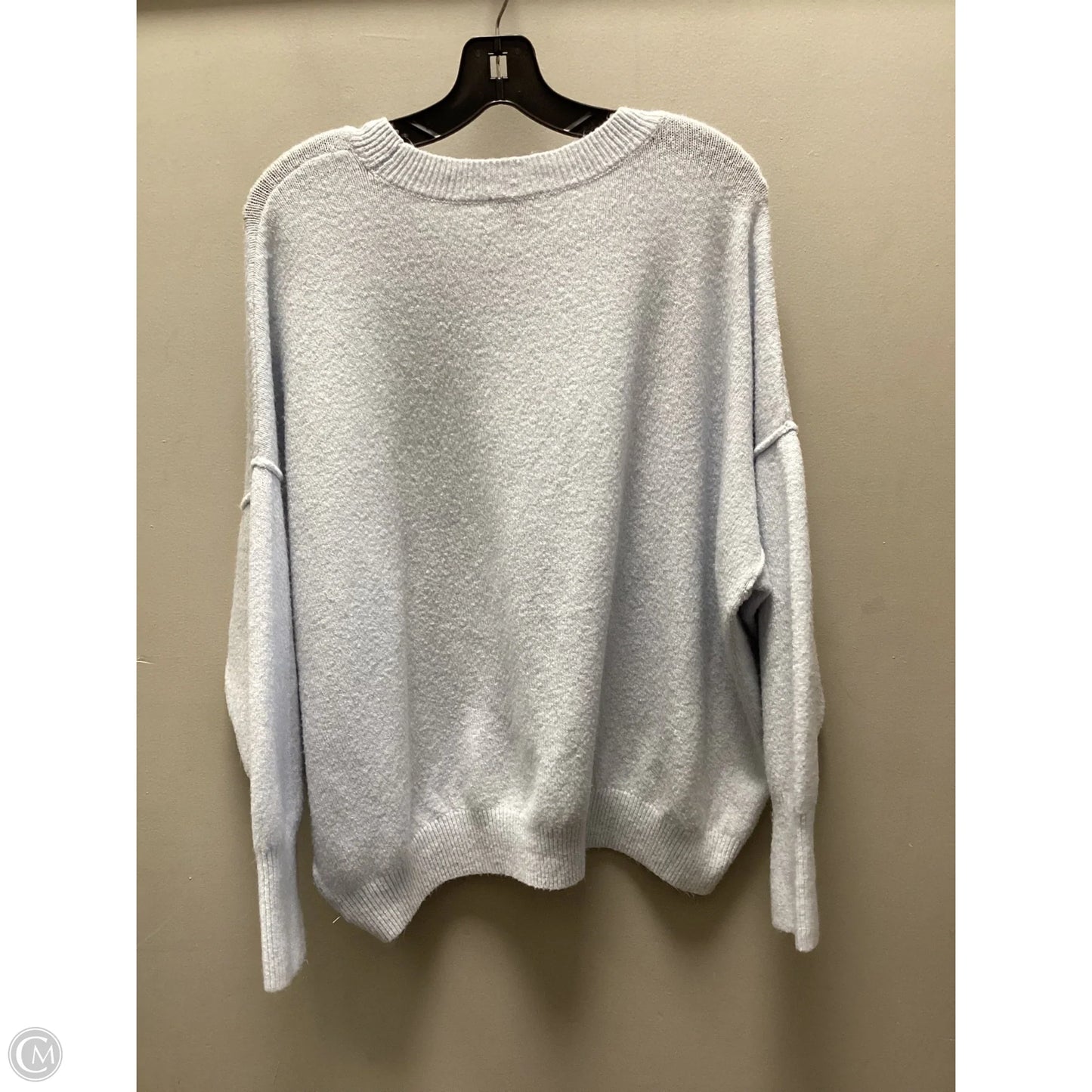 Sweater By Vince Camuto In Blue & Brown, Size: Xxl