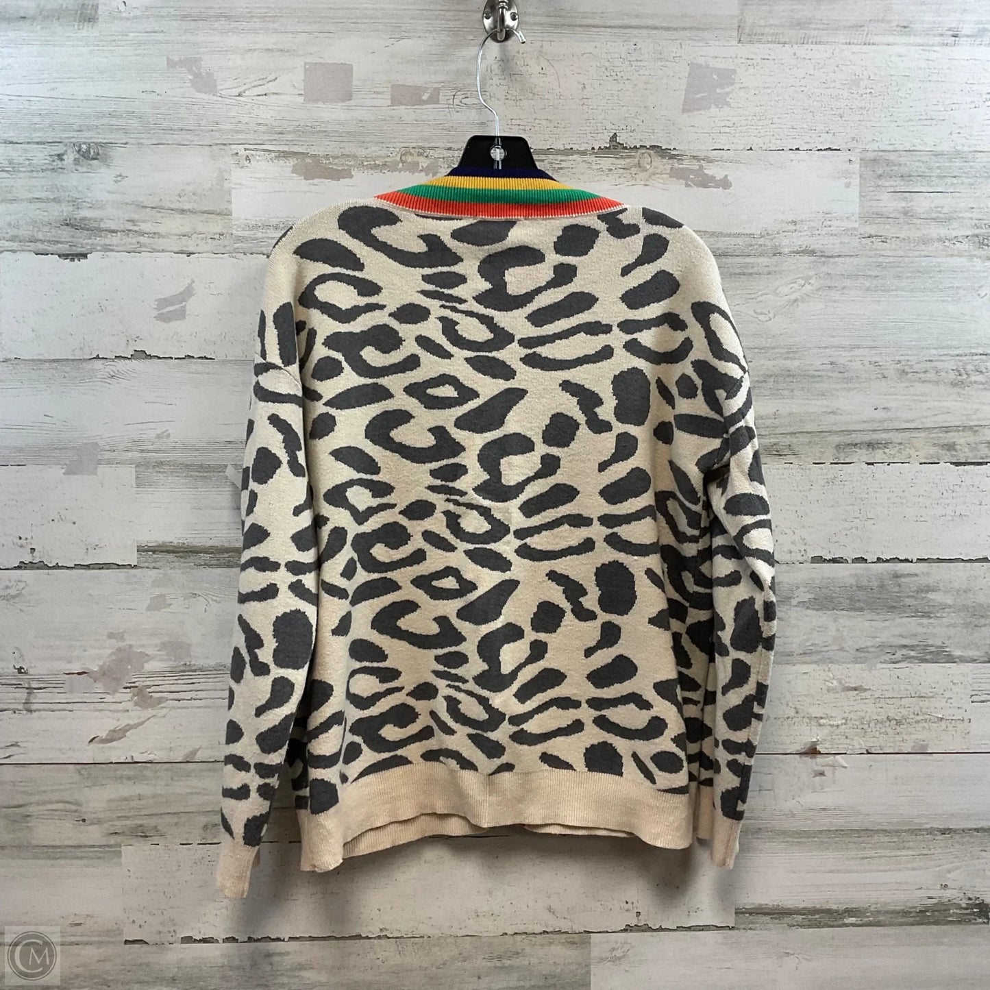 Cardigan By Thml In Animal Print, Size: L