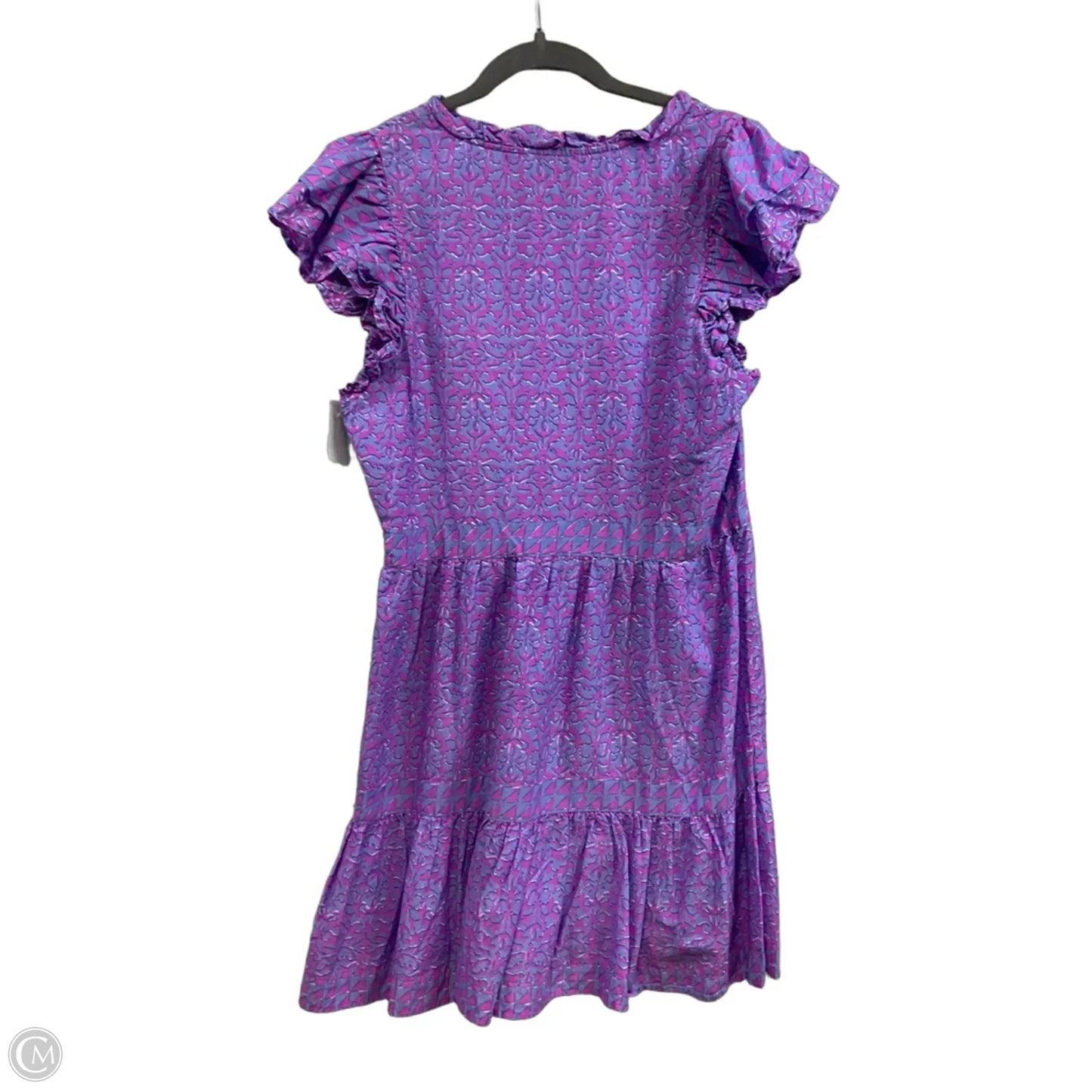 Dress Casual Short By Vineyard Vines In Purple, Size: M