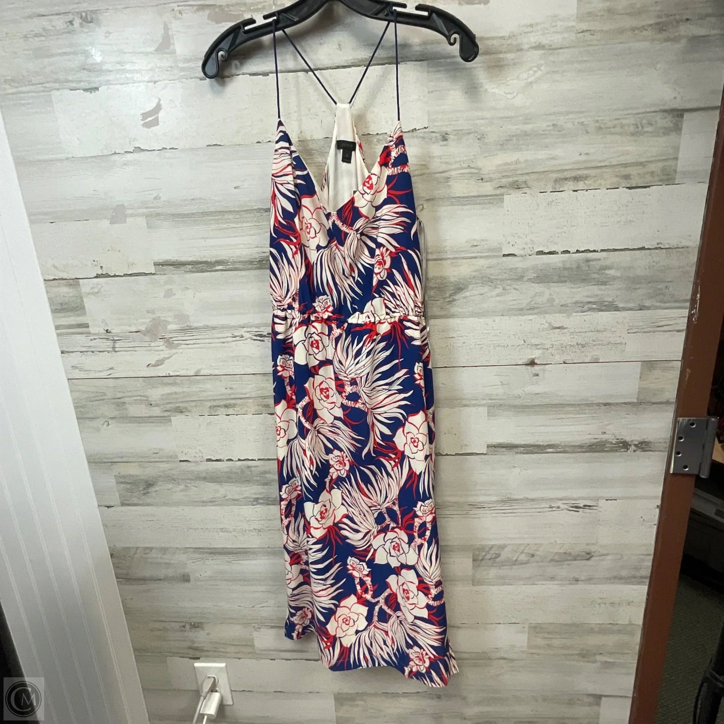 Dress Casual Midi By J. Crew In Red, Size: S