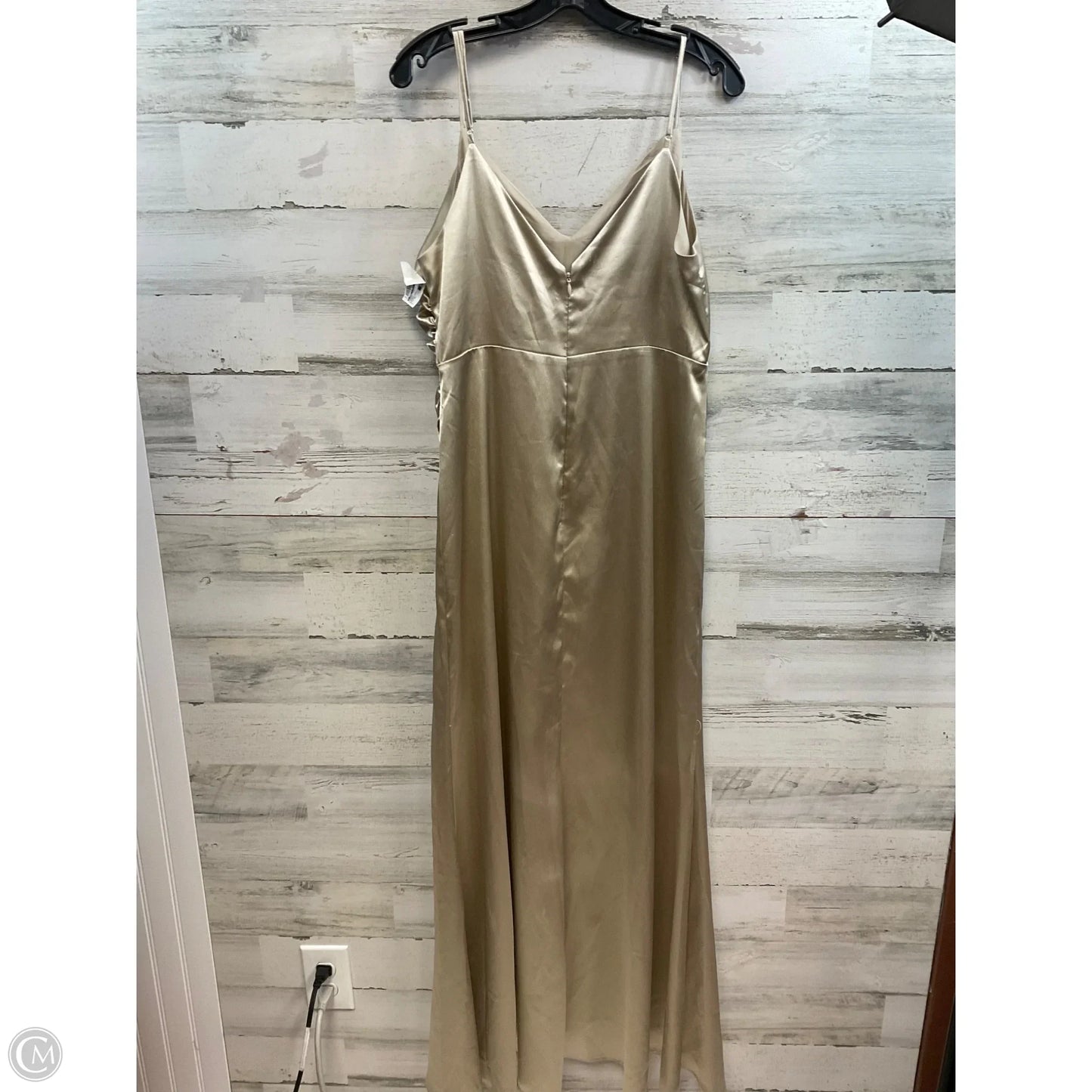 Dress Party Long By BIRDY GREY In Gold, Size: Xl