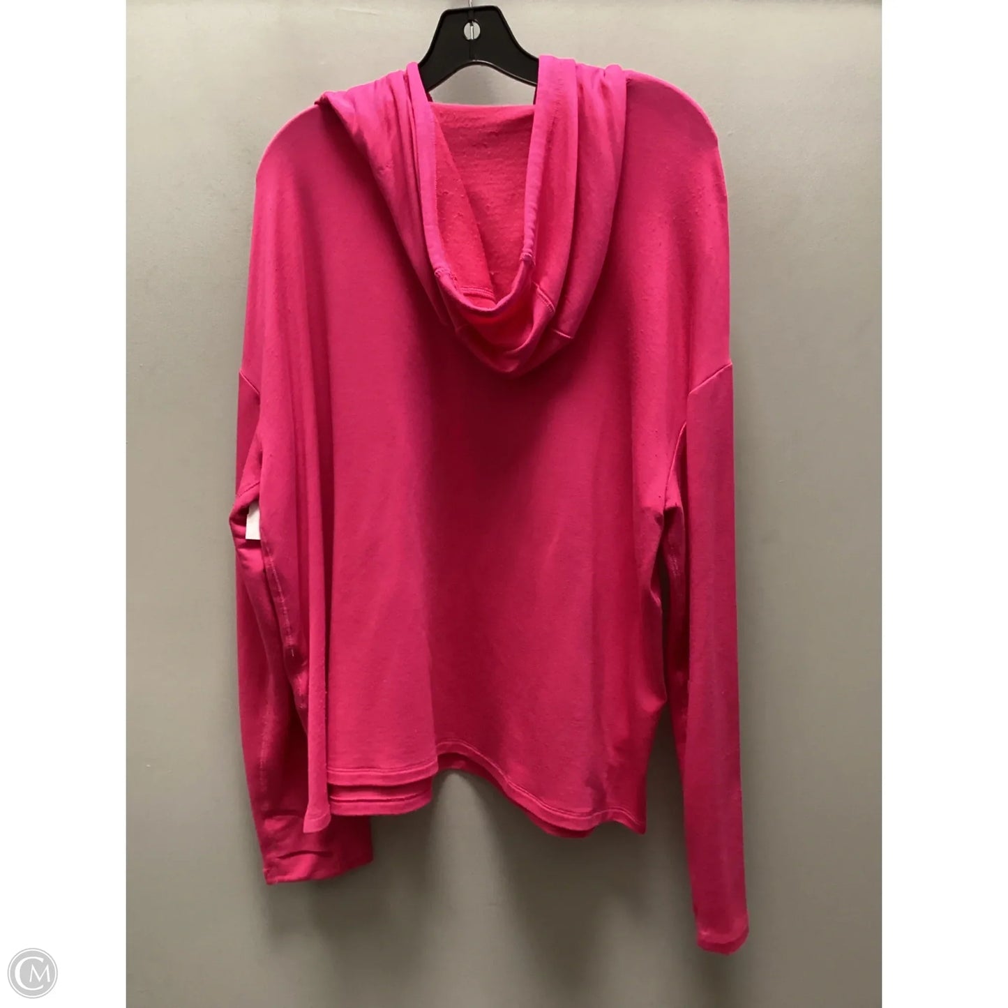 Top Long Sleeve Basic By Athletic Works In Pink, Size: 2x