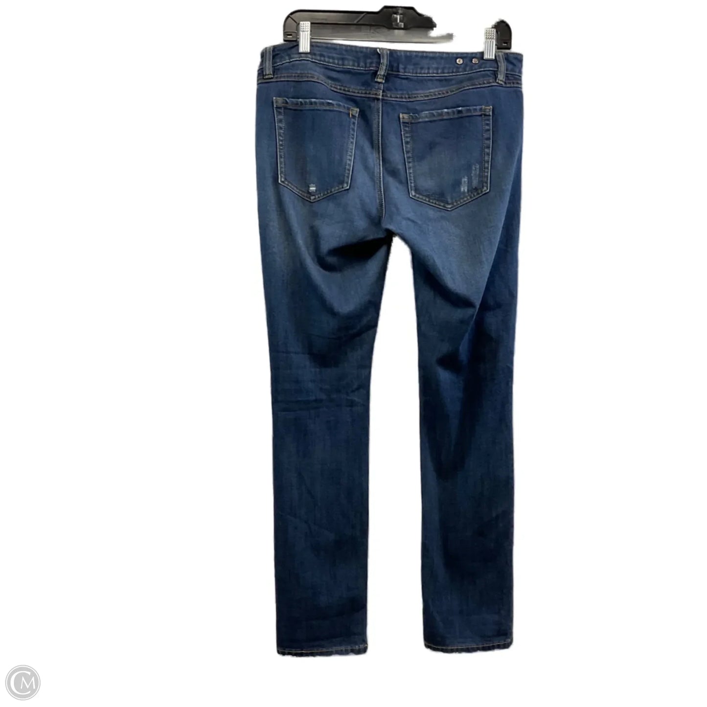 Jeans Boyfriend By Cabi In Blue Denim, Size: 8