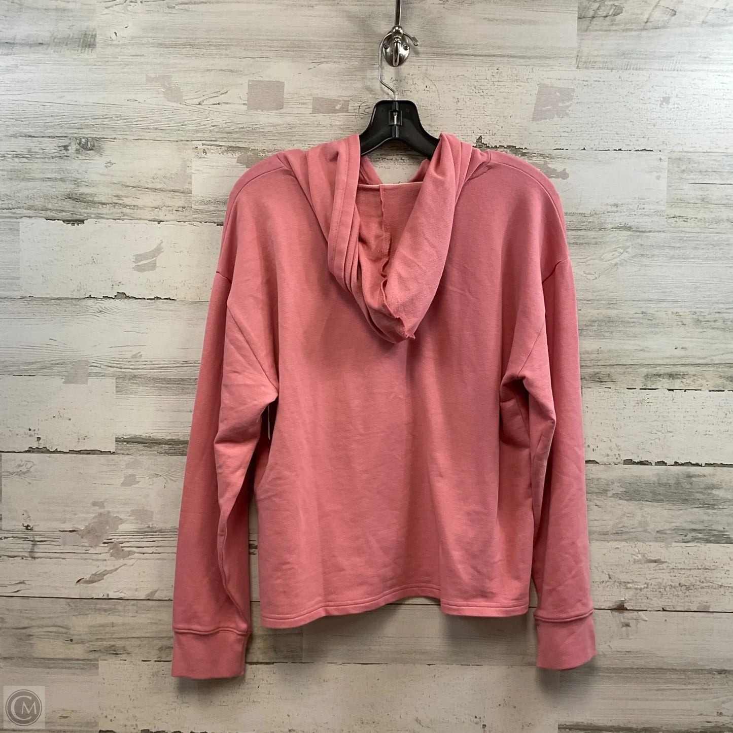 Sweatshirt Hoodie By J. Crew In Peach, Size: M