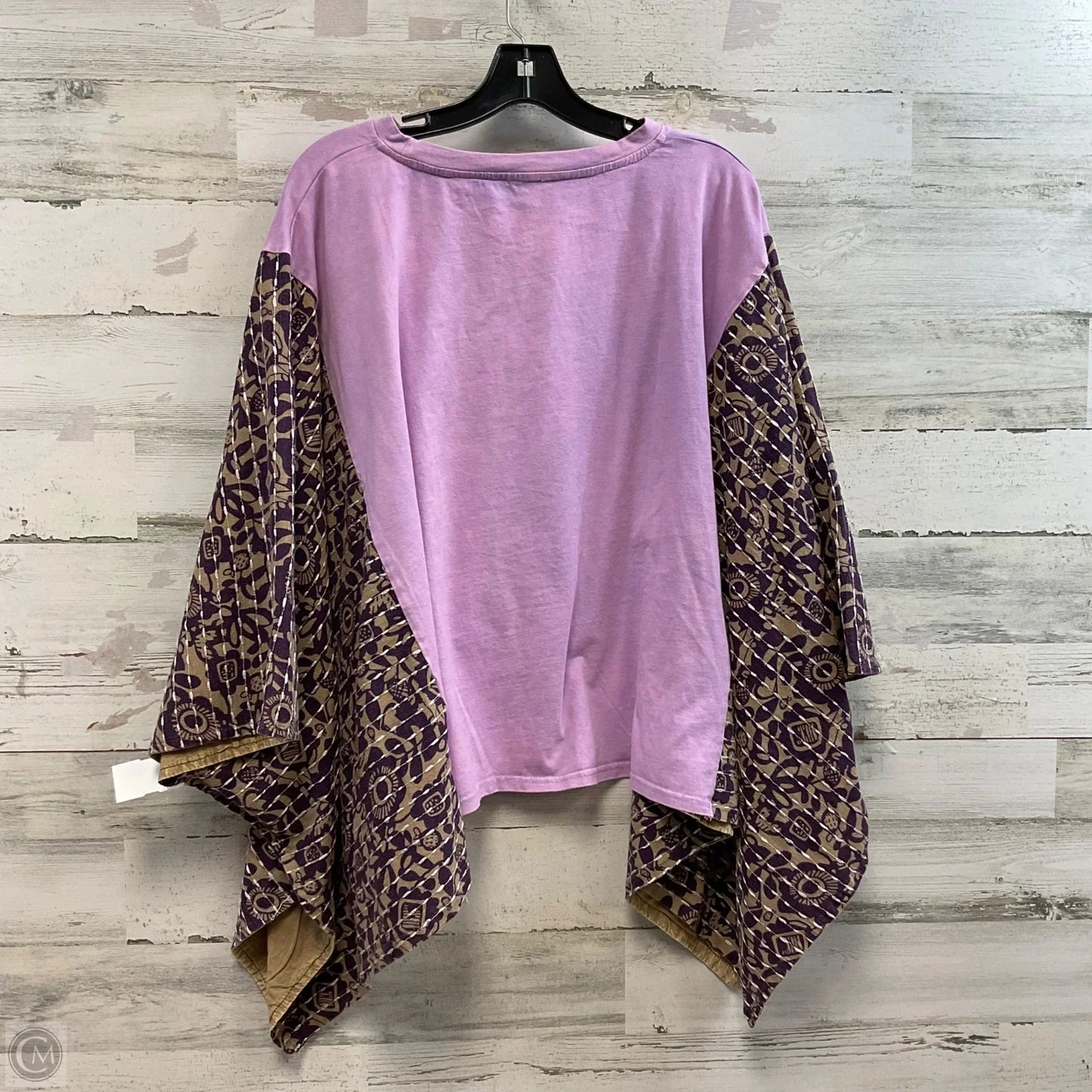 Top Short Sleeve By Blue Velvet In Purple, Size: S