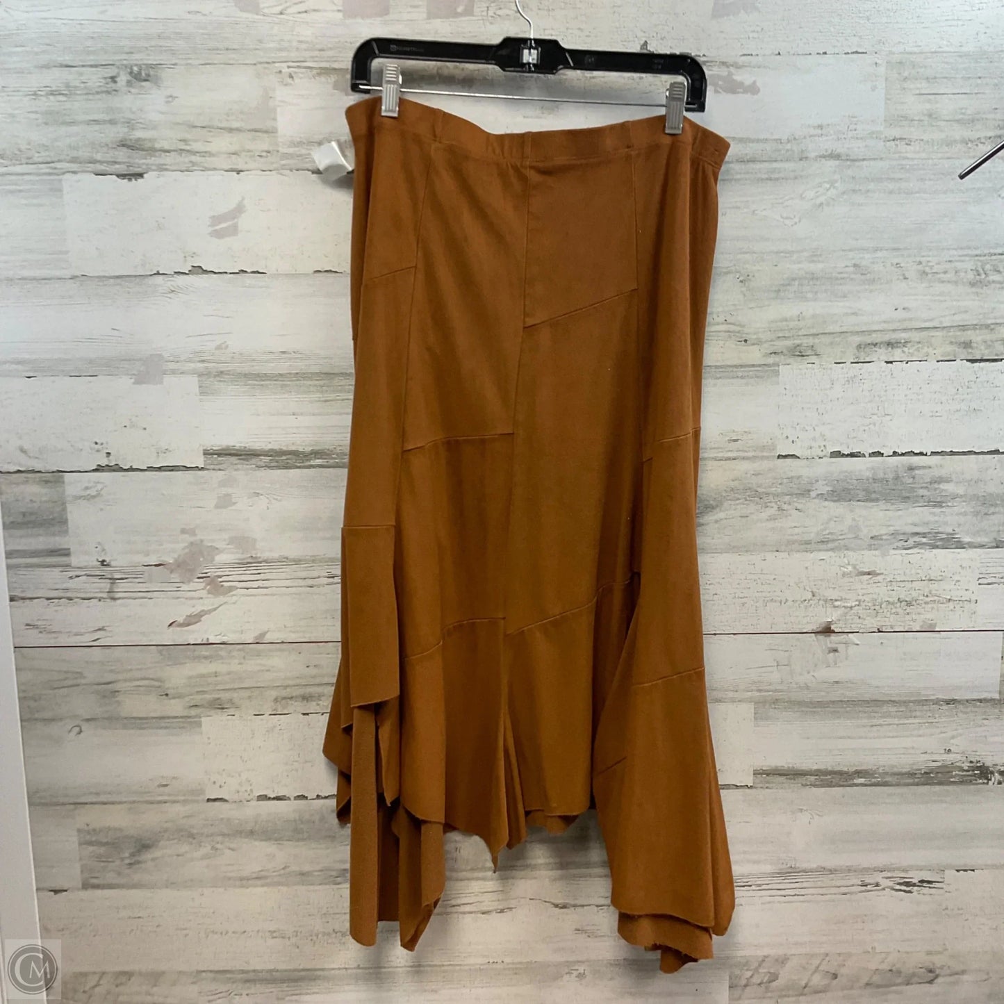 Skirt Midi By ATHENA MARIE In Brown, Size: Xl