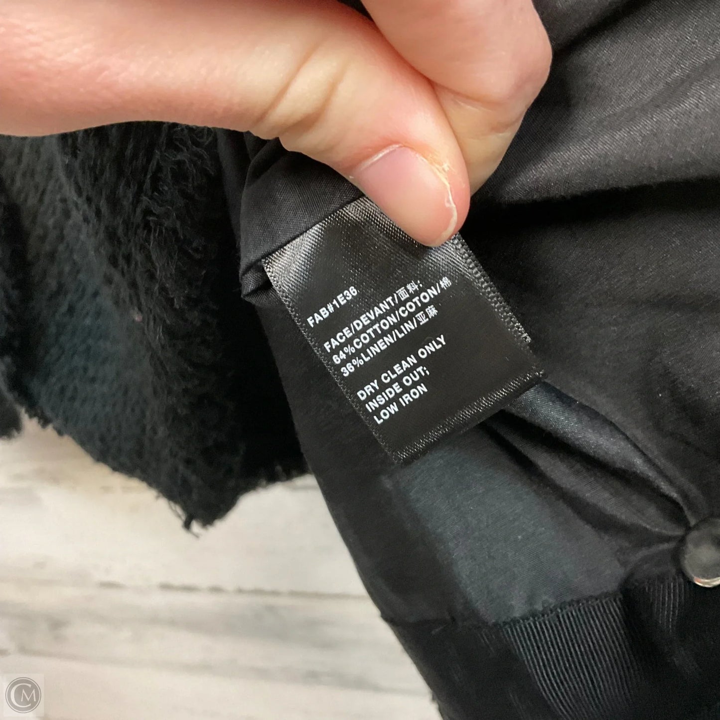 Jacket Designer By Lafayette 148 In Black, Size: 8