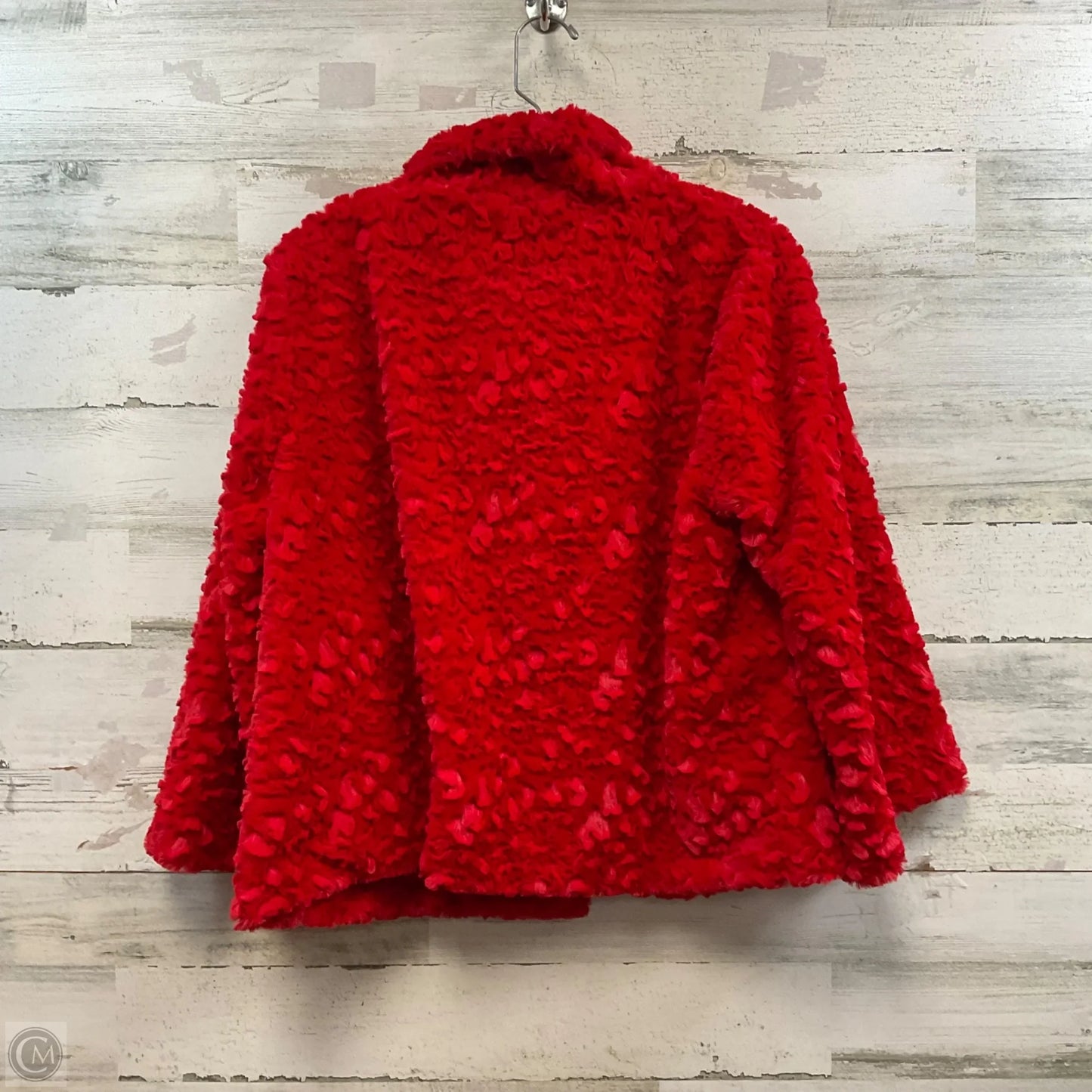 Jacket Fleece By Jayley In Red, Size: M