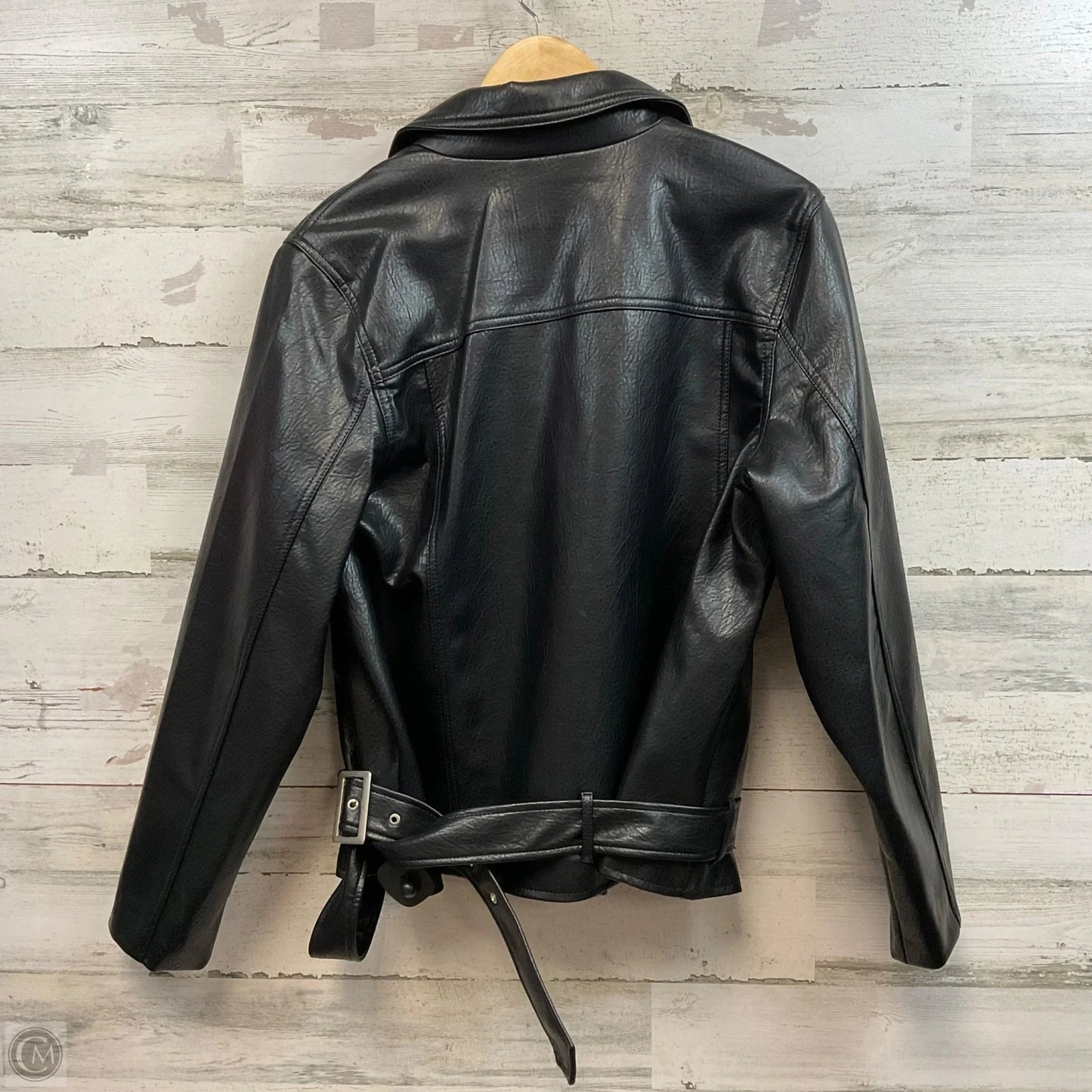 Jacket Moto By Old Navy In Black, Size: Xl