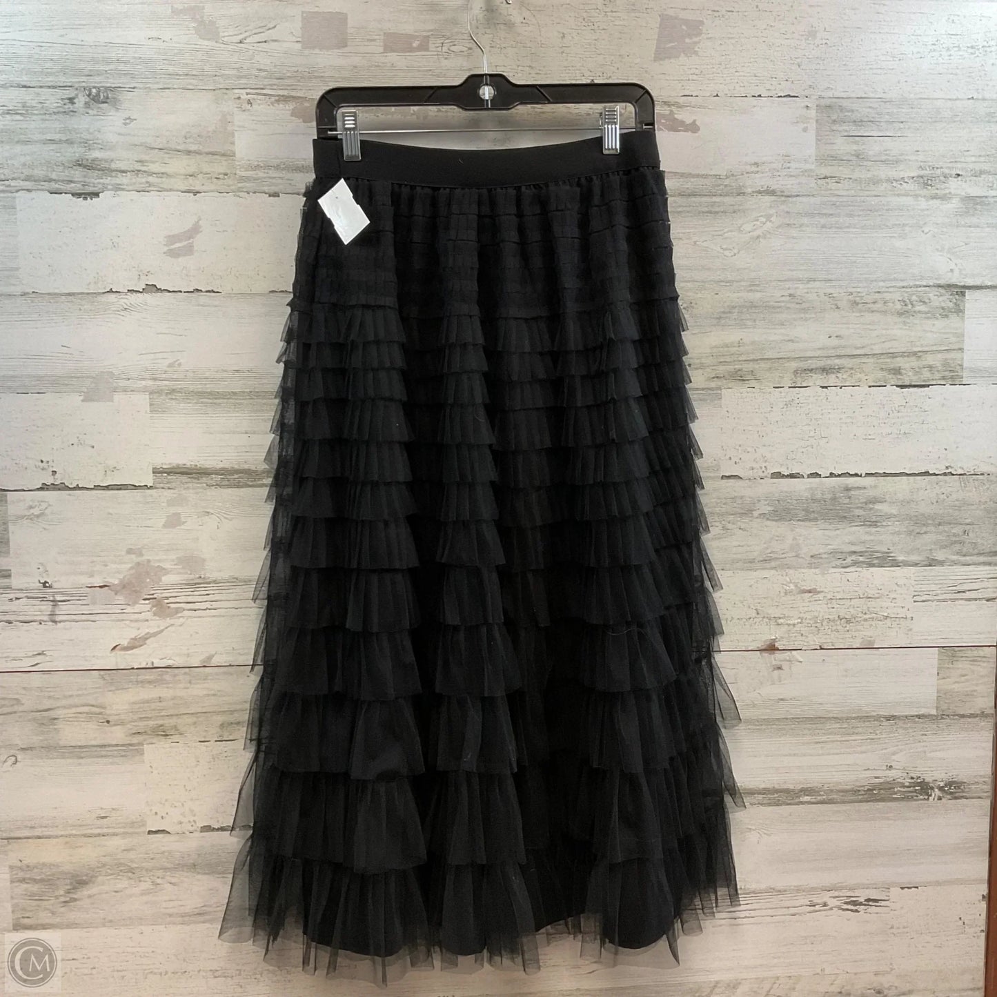 Skirt Maxi By Papillion In Black, Size: M