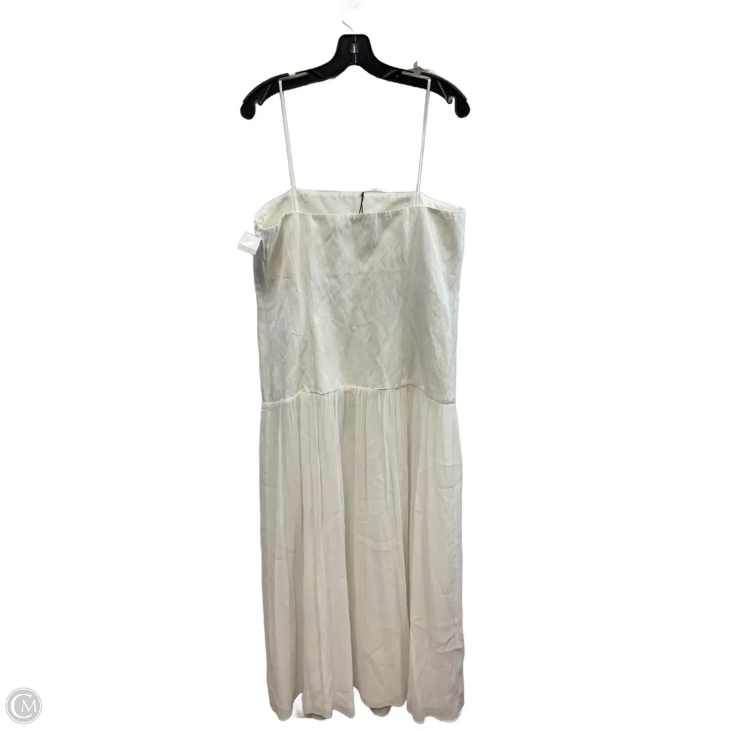 Dress Casual Maxi By Zara In White, Size: L
