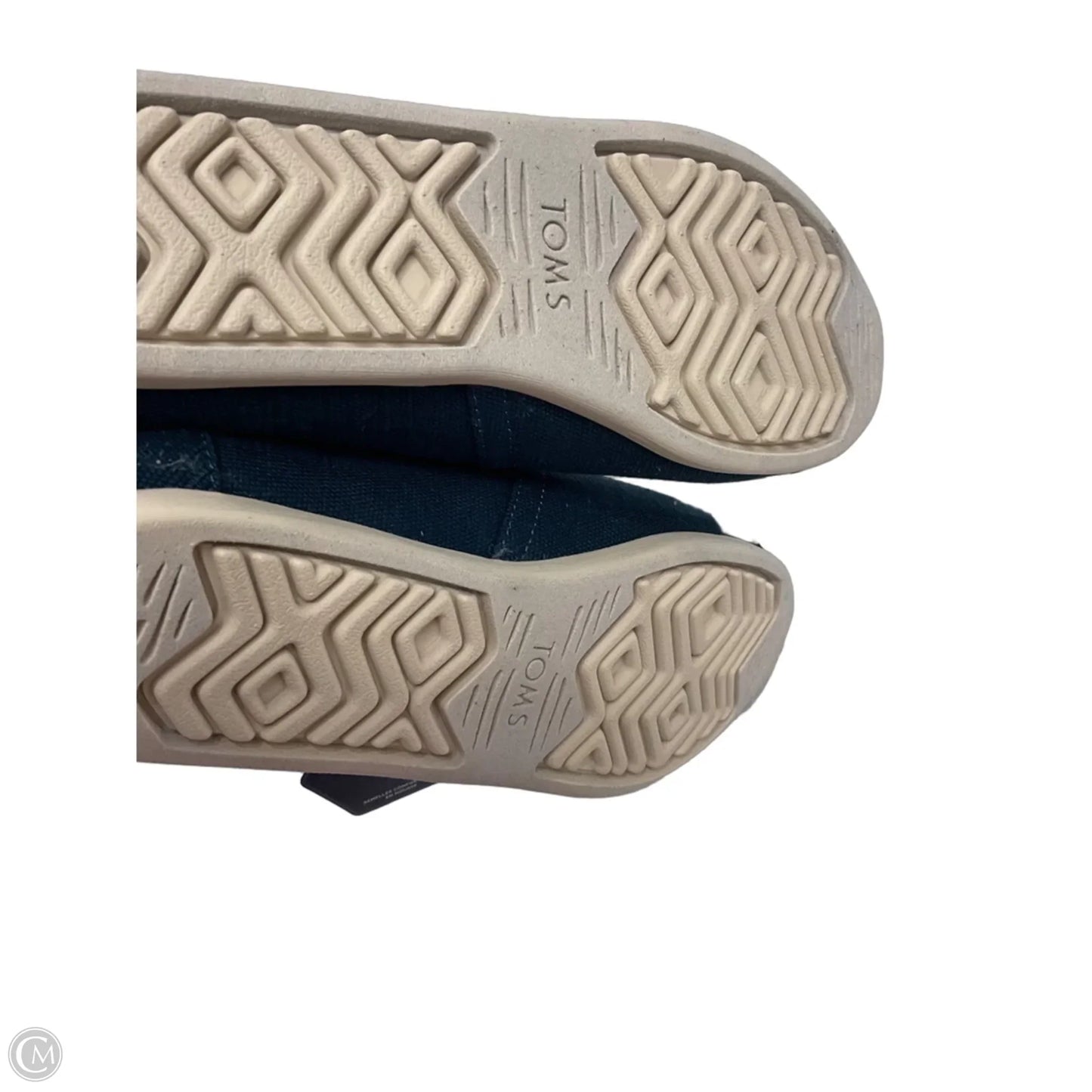 Shoes Flats By Toms In Blue, Size: 9.5