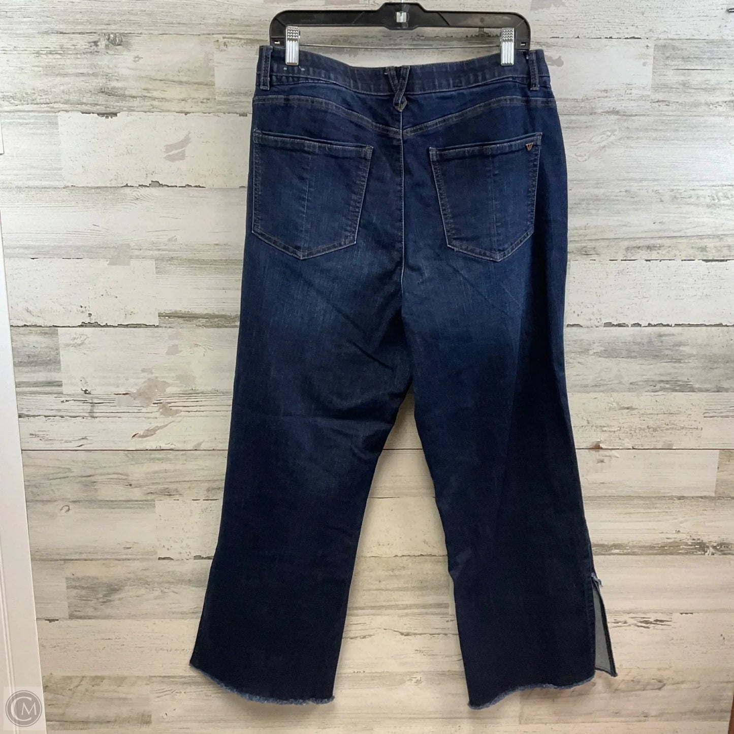 Jeans Boot Cut By Wit & Wisdom In Blue Denim, Size: 16