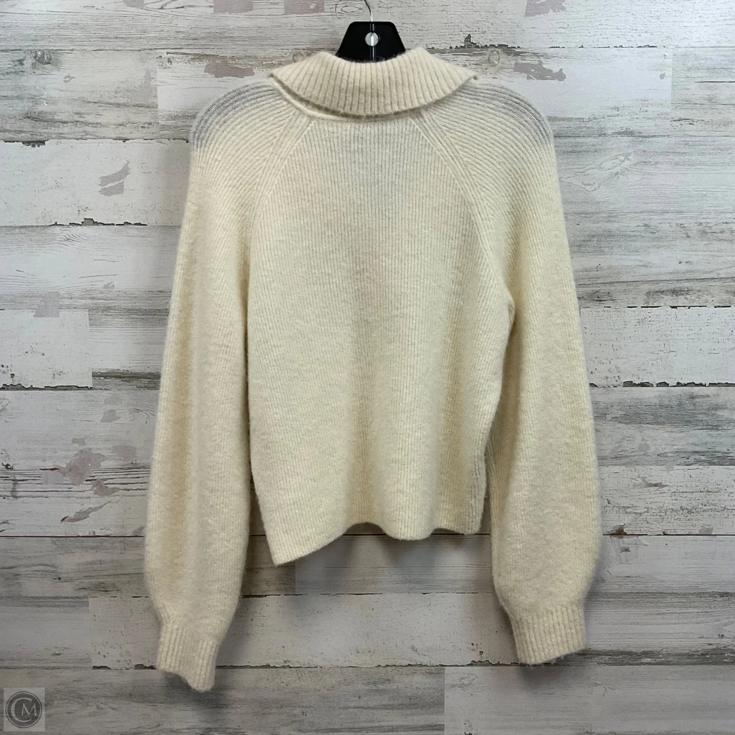 Sweater By Anthropologie In Ivory, Size: S