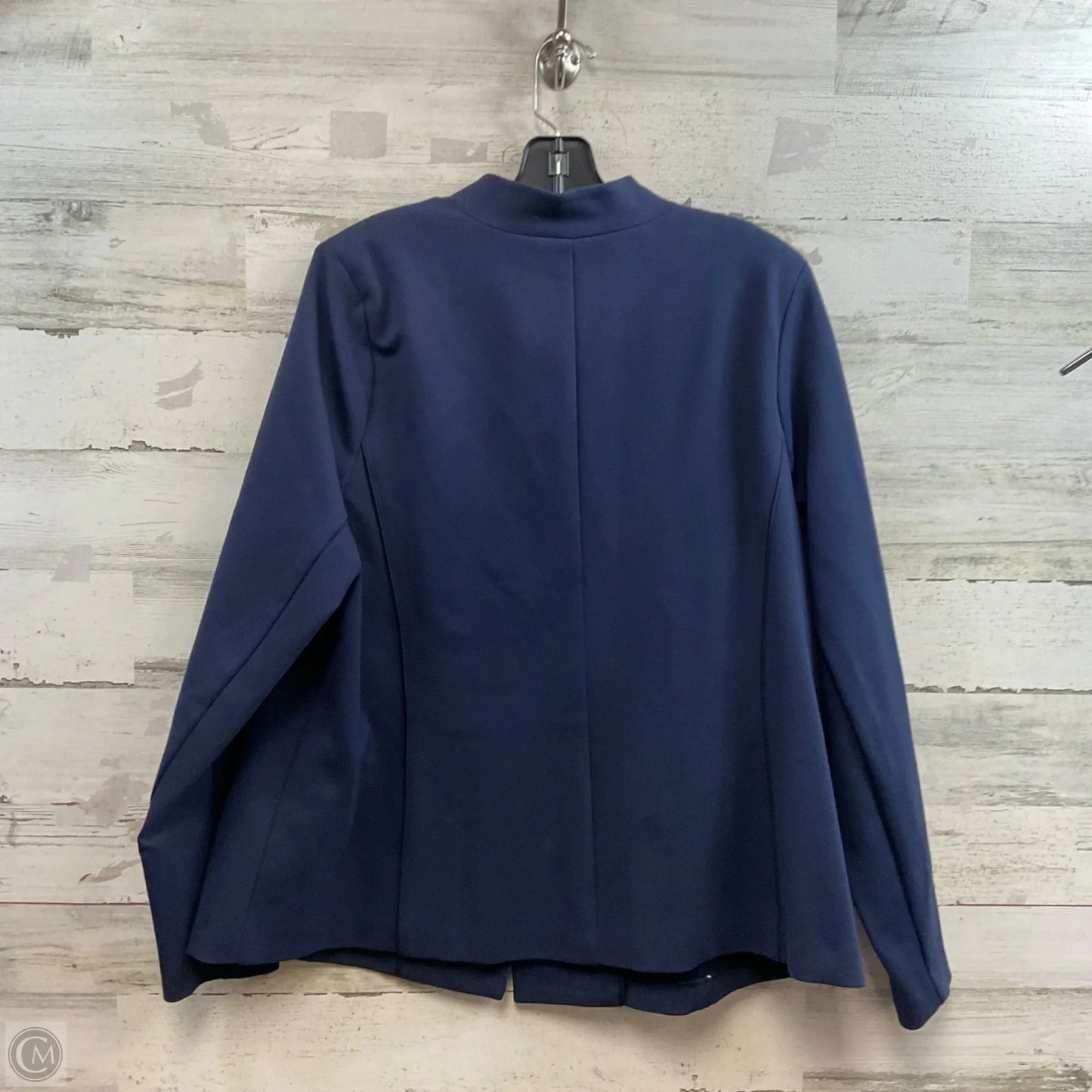 Blazer By Eloquii In Navy, Size: 2x