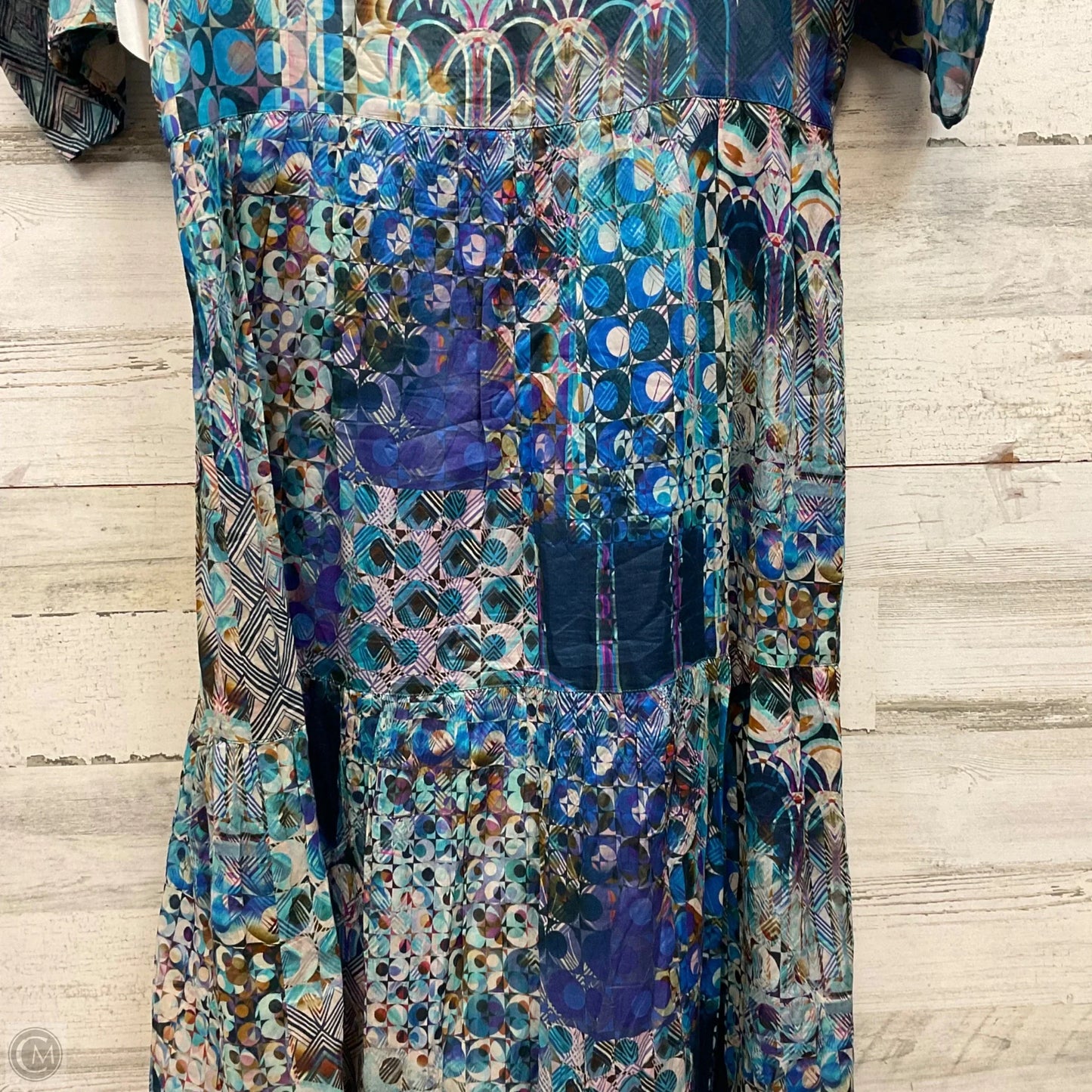 Dress Casual Short By Johnny Was In Blue, Size: Xs