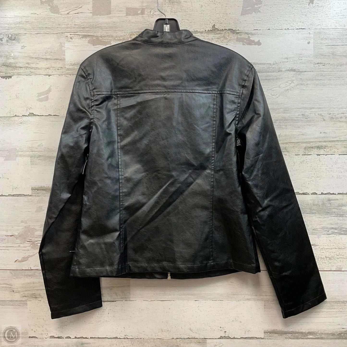 Jacket Moto By Salty In Black, Size: M
