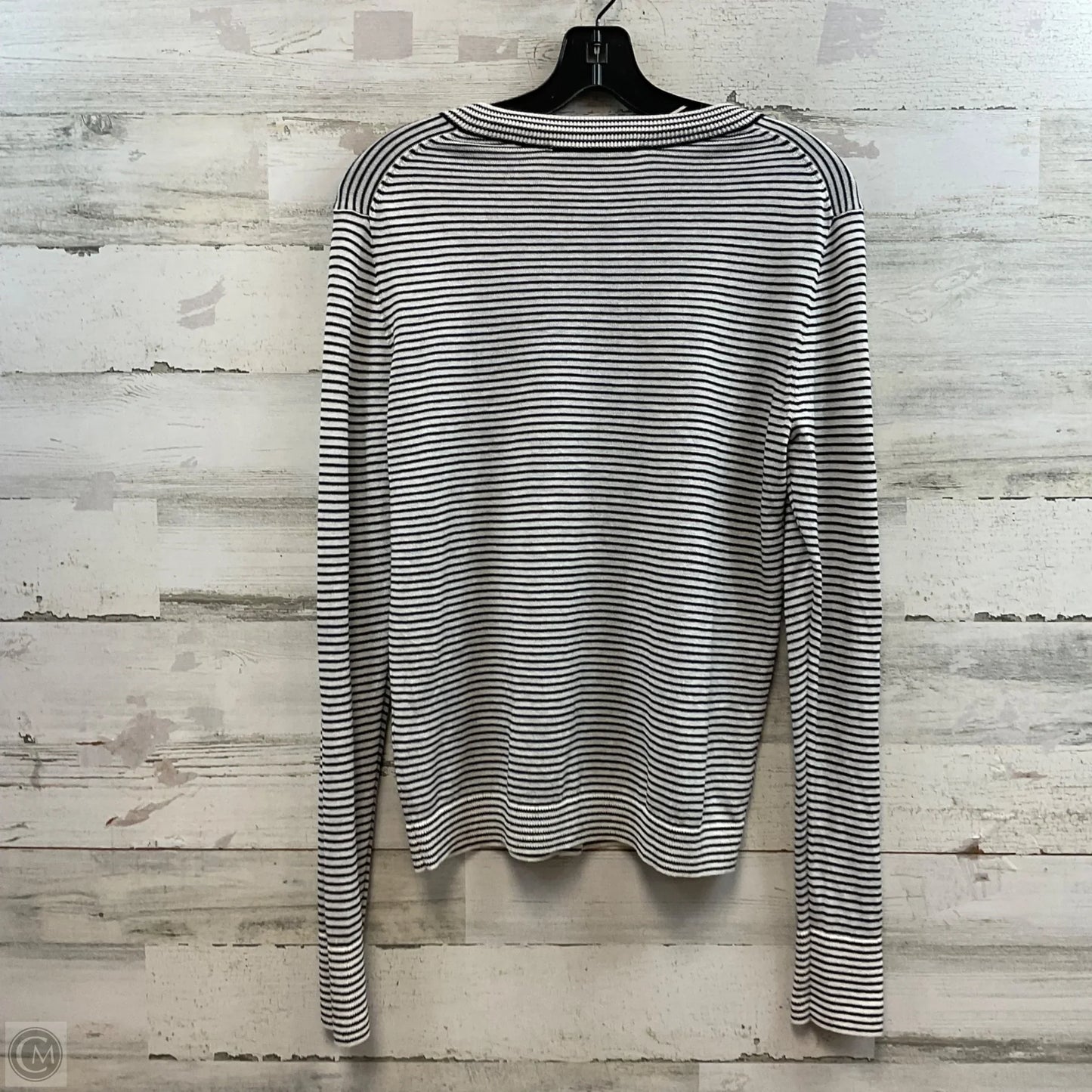 Cardigan By Loft In Black & White, Size: S