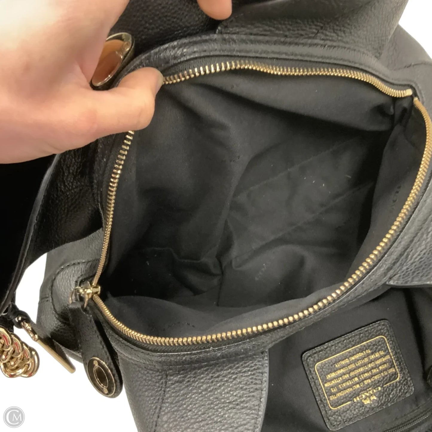 Handbag Designer By Coach, Size: Large