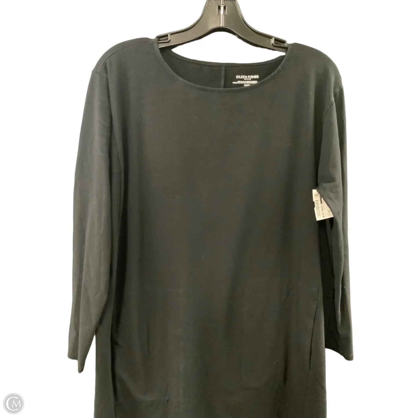 Dress Casual Short By Eileen Fisher In Black, Size: Mp