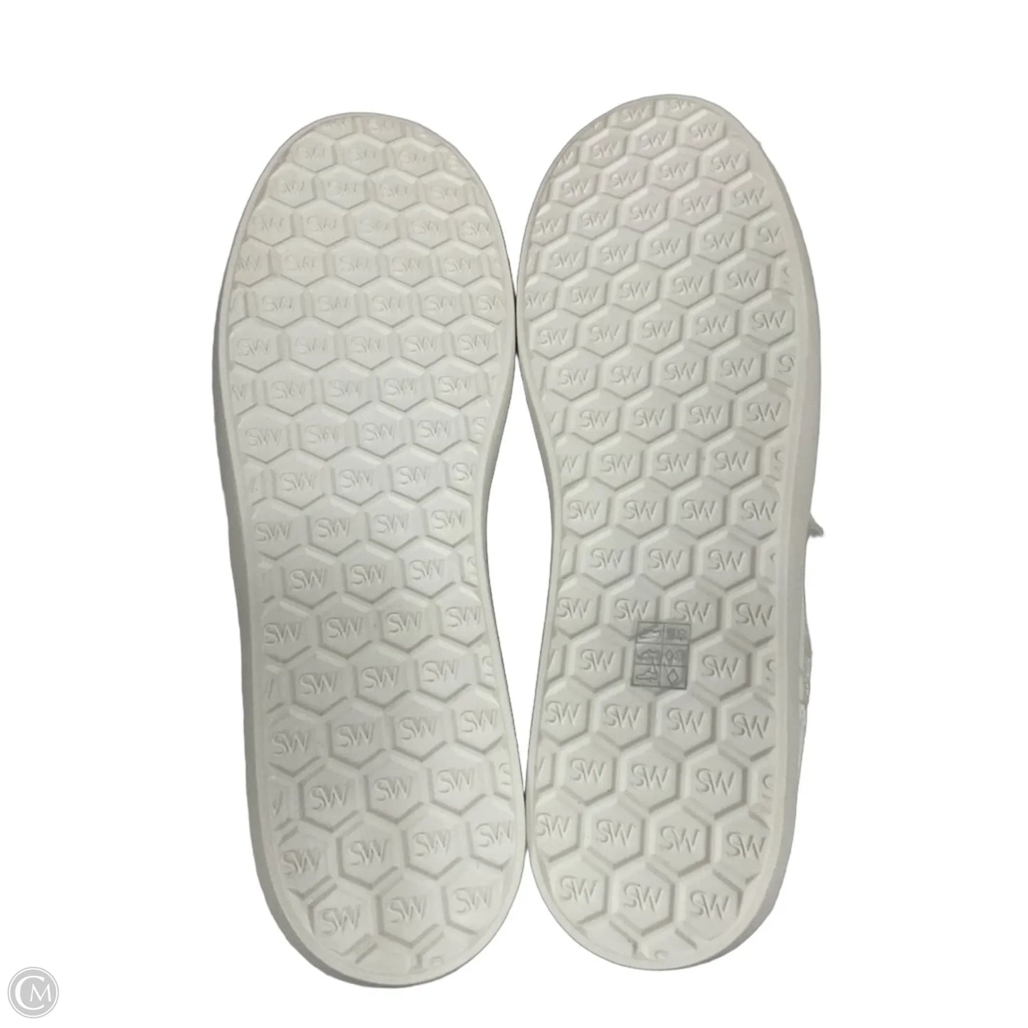 Shoes Designer By Stuart Weitzman In White, Size: 7.5