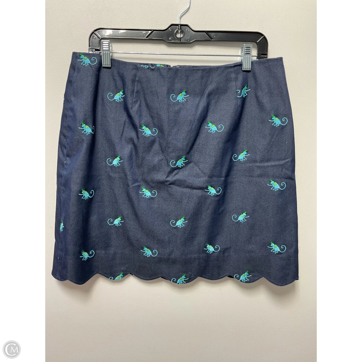 Skirt Designer By Lilly Pulitzer In Navy, Size: 10