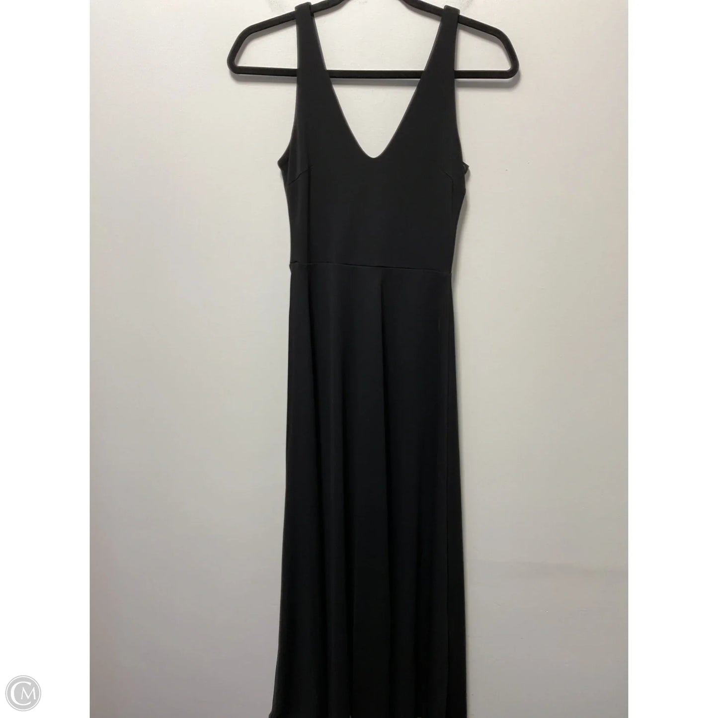 Dress Casual Midi By Forever 21 In Black, Size: S