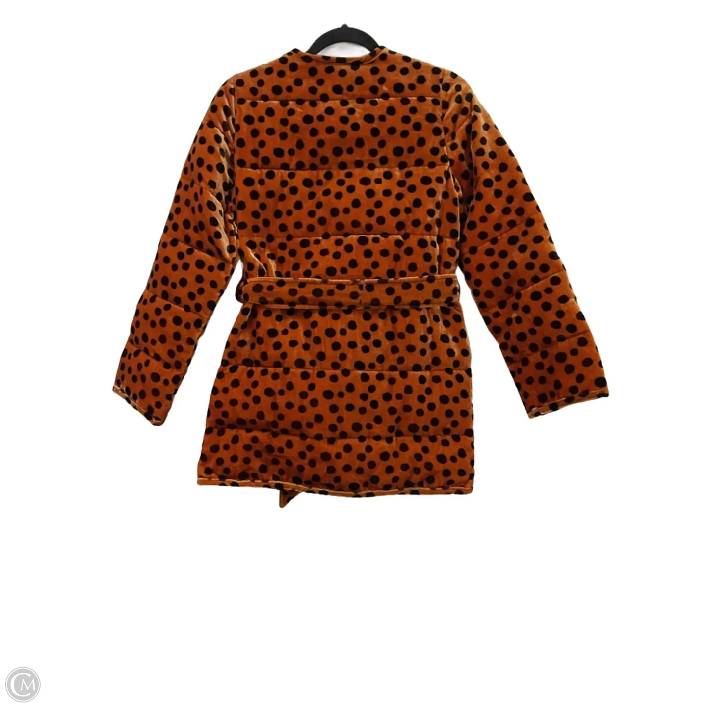 Jacket Puffer & Quilted By Madewell In Polkadot Pattern, Size: Xs