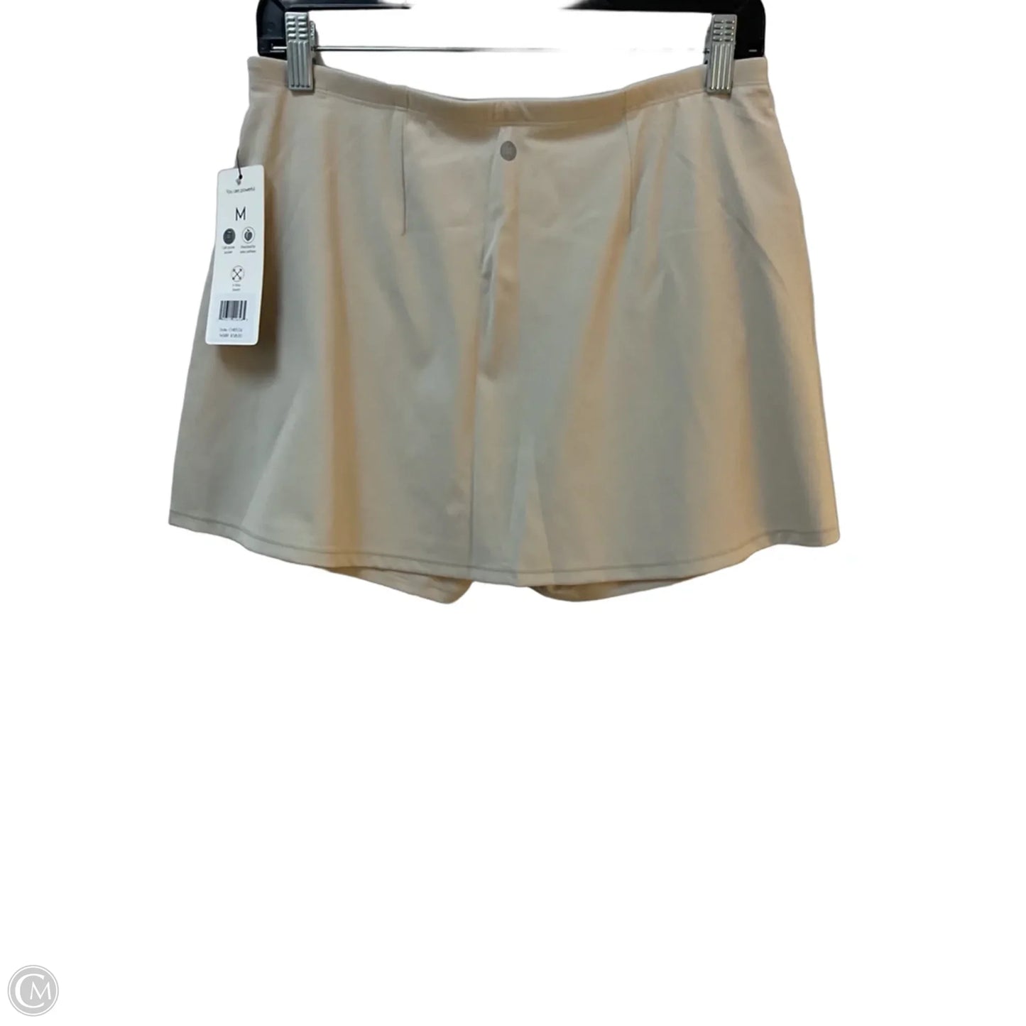 Athletic Skort By Cmc In Beige, Size: M