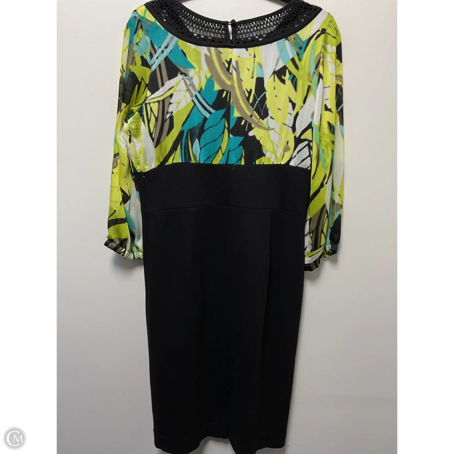 Dress Casual Midi By Alfani In Black, Size: M