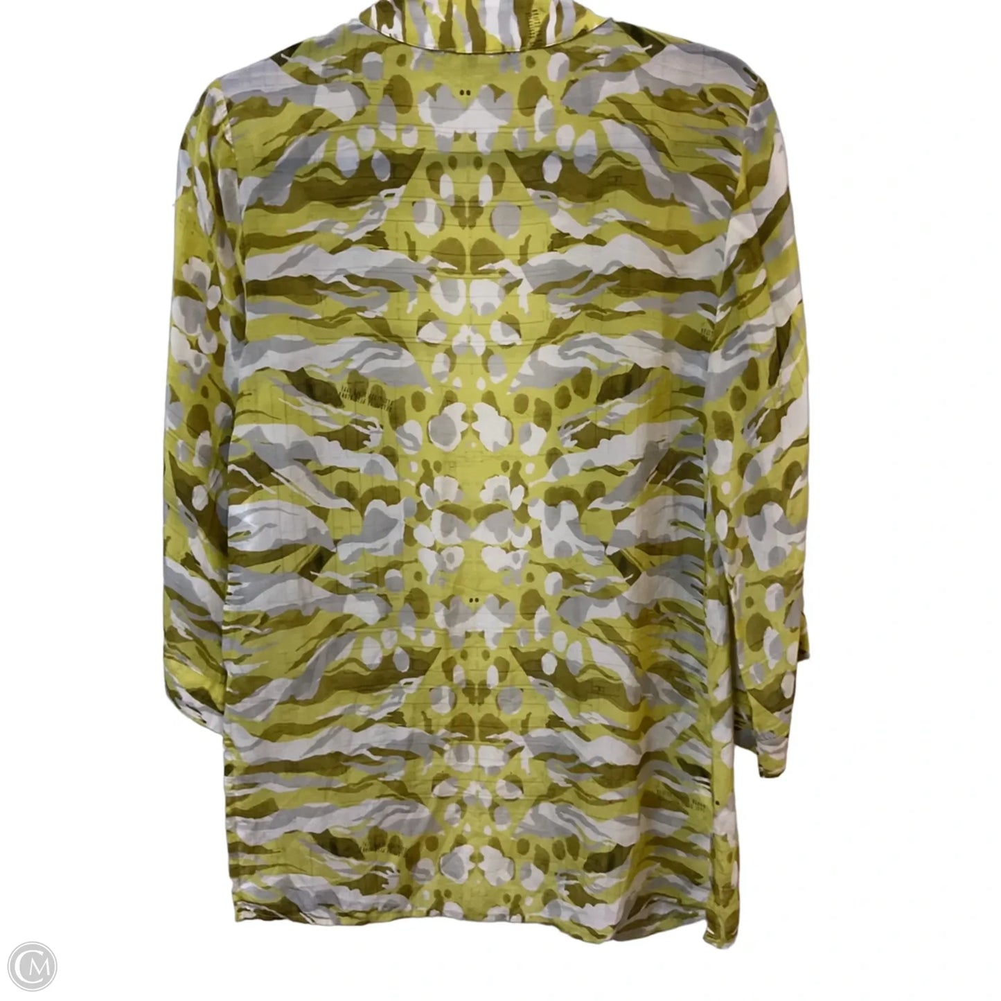 Kimono Designer By All Saints In Chartreuse, Size: Xs