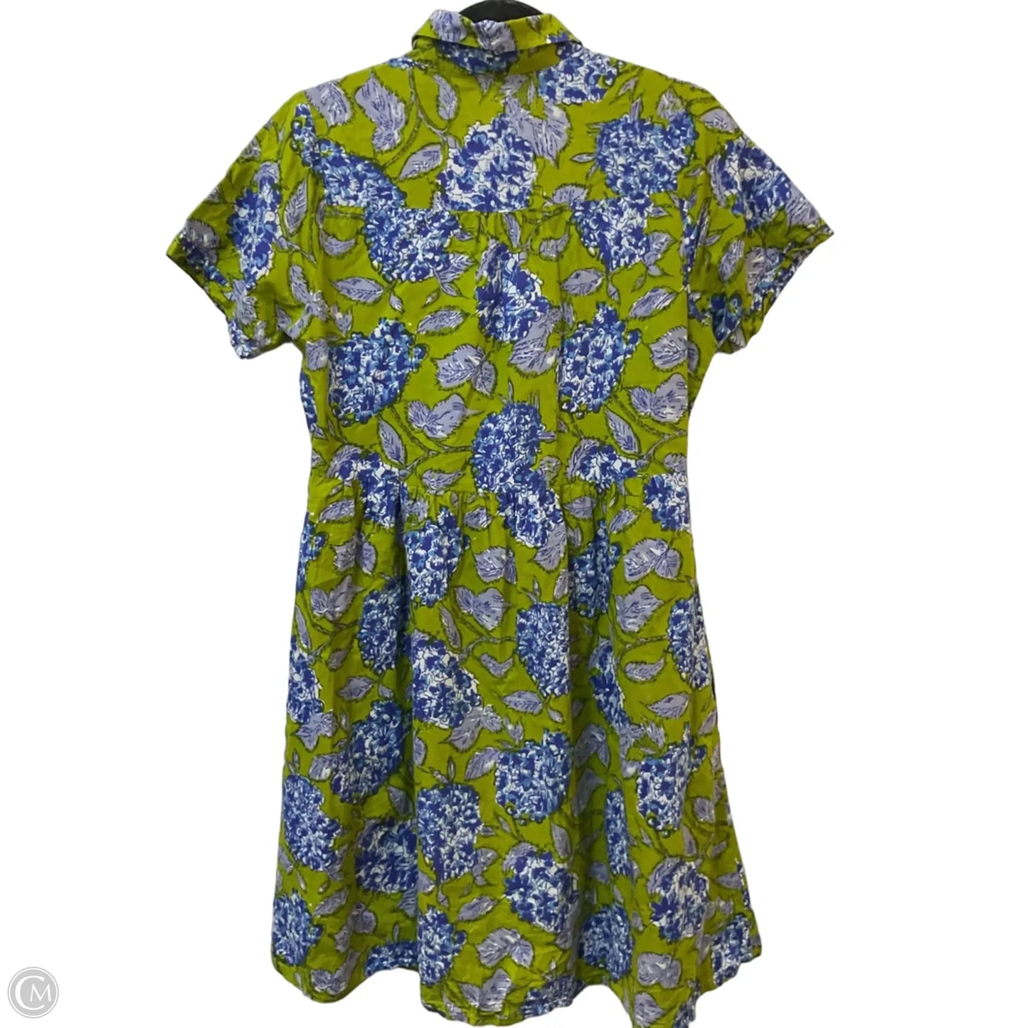 Dress Casual Midi By Clothes Mentor In Chartreuse, Size: M
