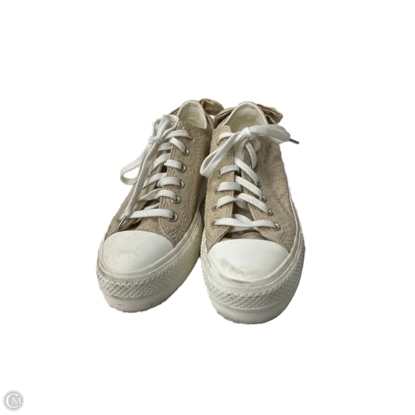 Shoes Sneakers By Converse In Beige, Size: 8