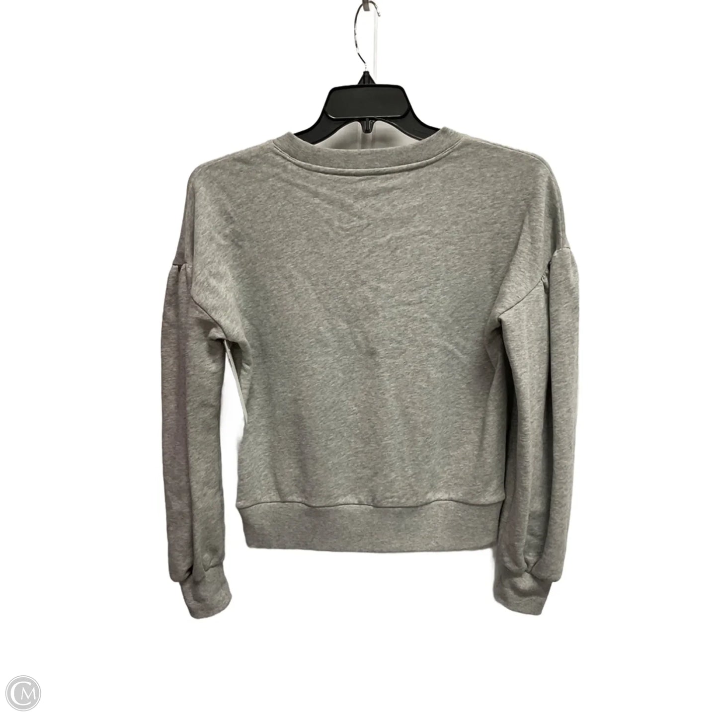 Sweatshirt Designer By Kate Spade In Grey, Size: Xs