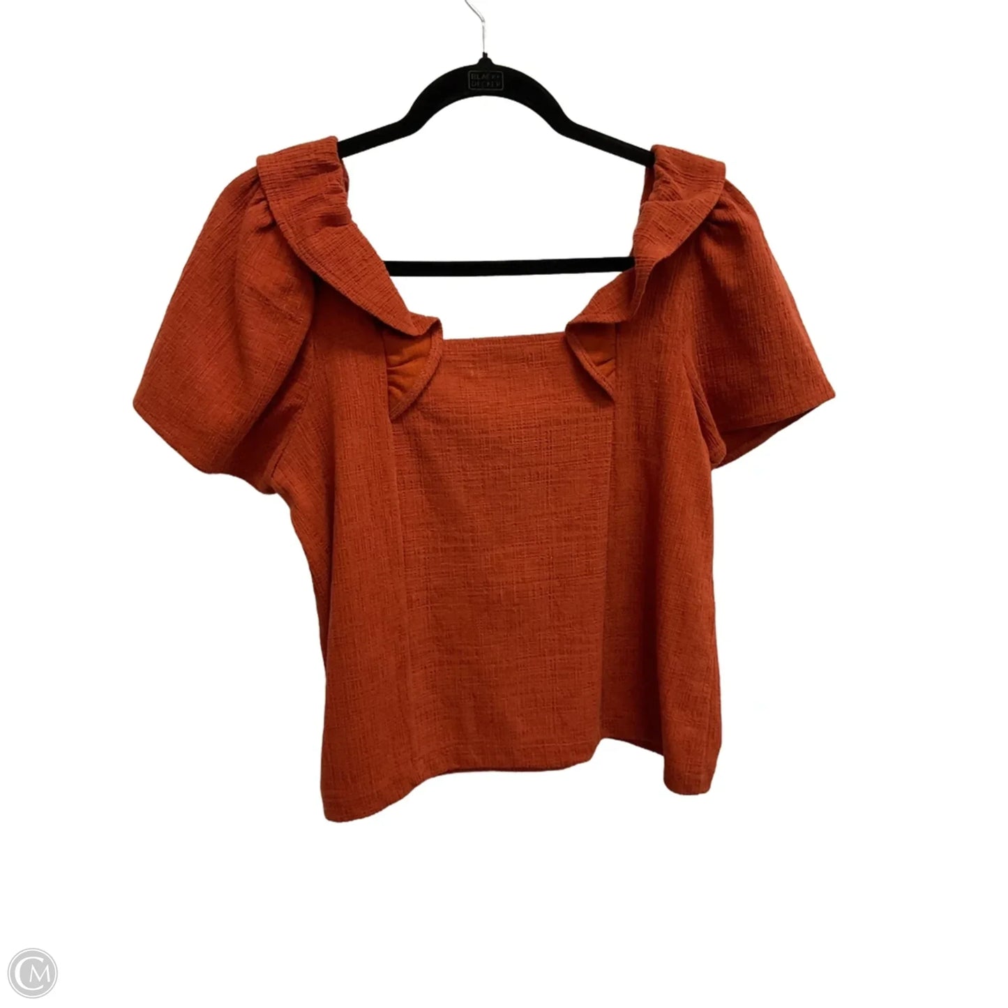 Top Sleeveless By Madewell In Orange, Size: M