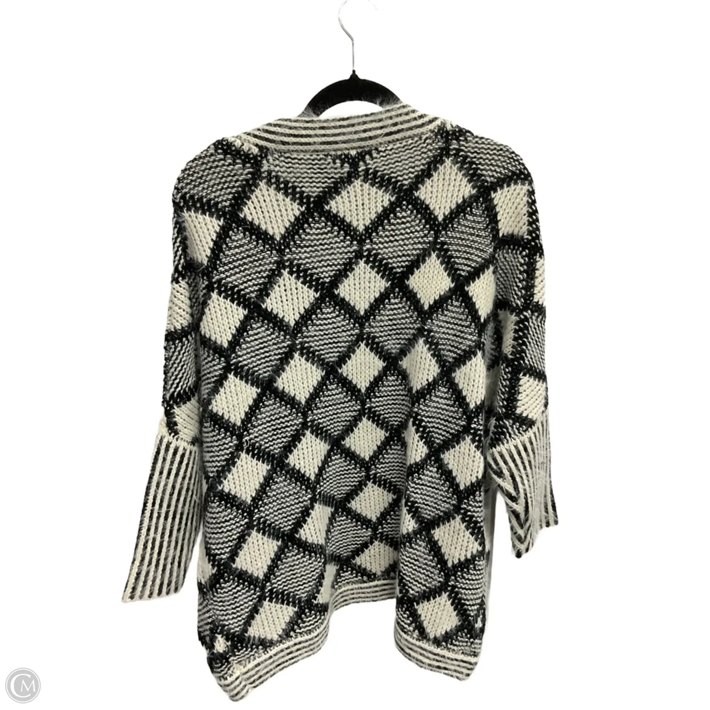 Sweater Cardigan By Maurices In Geometric Pattern, Size: S
