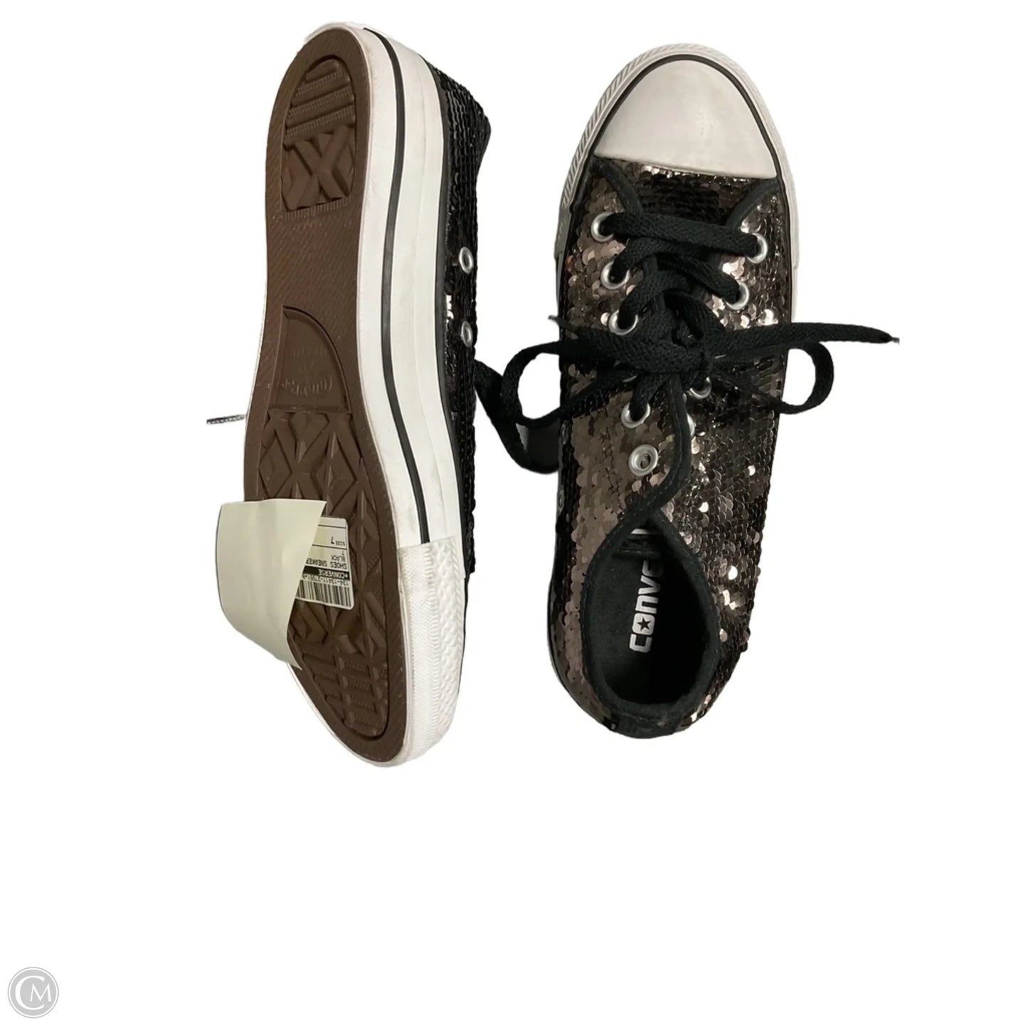 Shoes Sneakers By Converse In Black, Size: 7