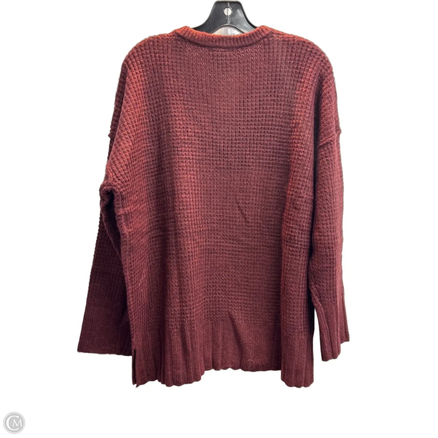 Sweater By Ana In Maroon, Size: Xl