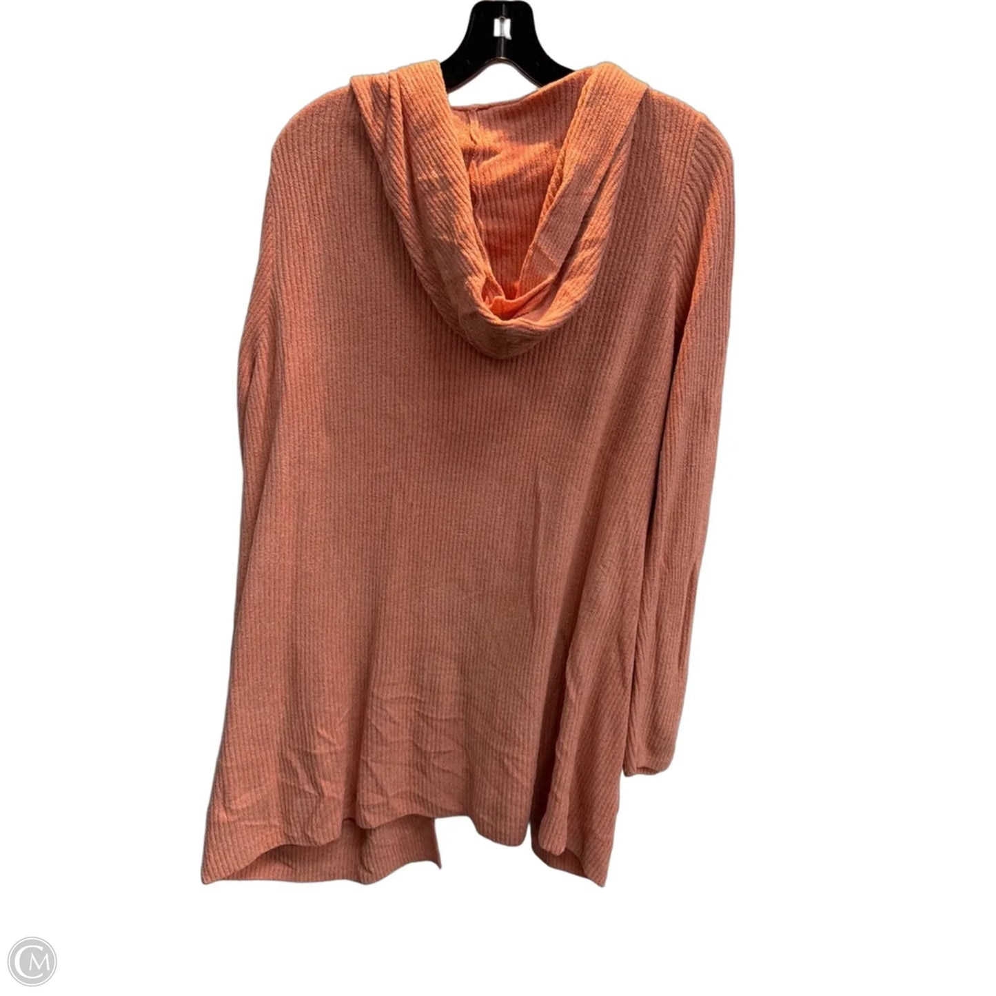Sweater Cardigan By Barefoot Dreams In Peach, Size: L
