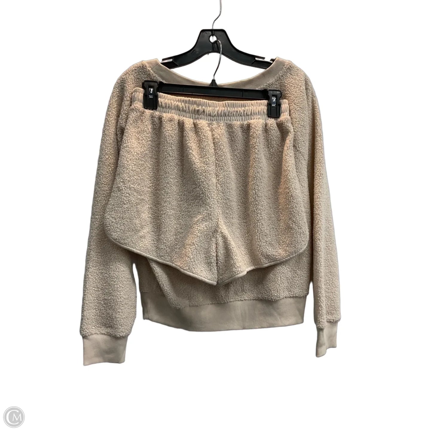 Lounge Set Shorts By Victorias Secret In Tan, Size: S