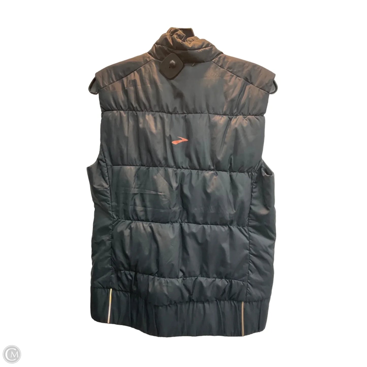 Vest Puffer & Quilted By Brooks In Black, Size: M