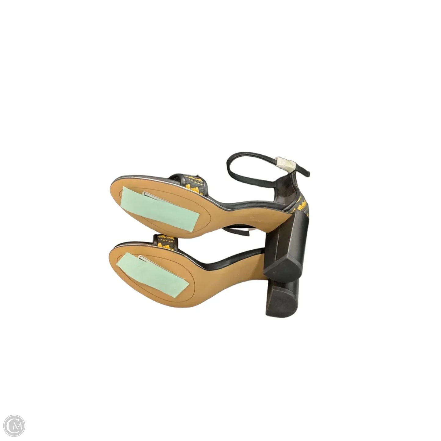Sandals Heels Block By Kenneth Cole In Black, Size: 6